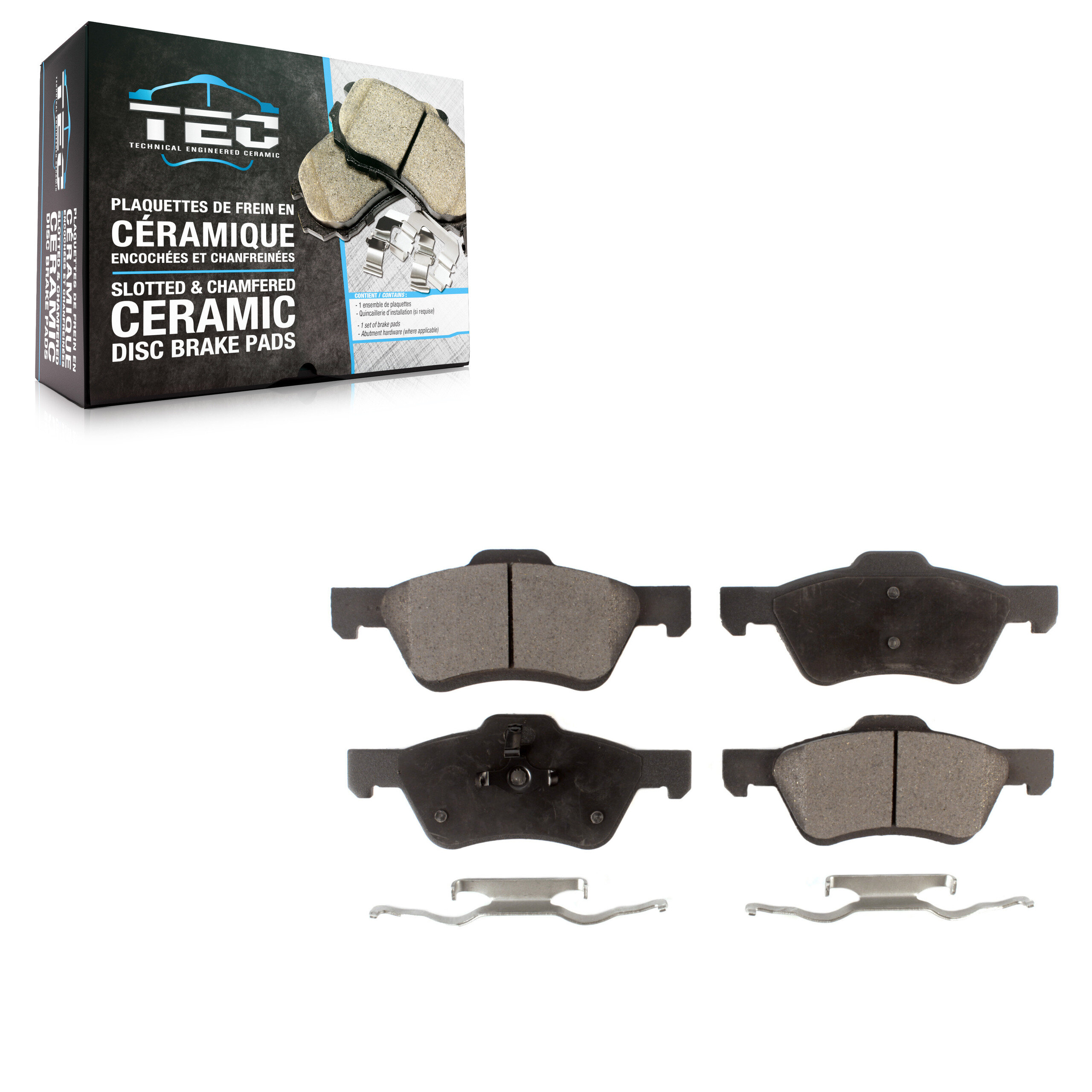 TEC - TEC-1047B - Front Disc Brake Pad