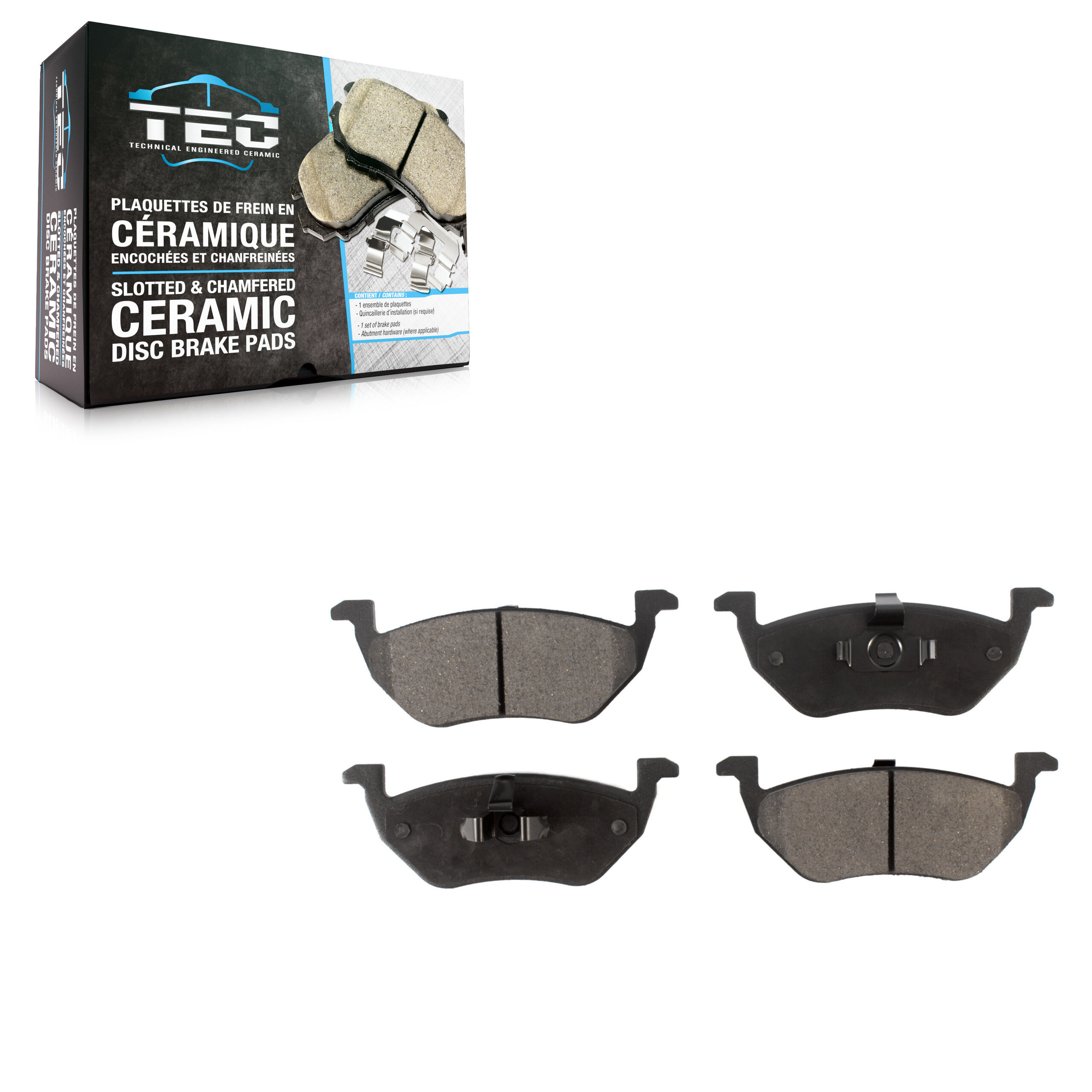 TEC - TEC-1055 - Rear Disc Brake Pad