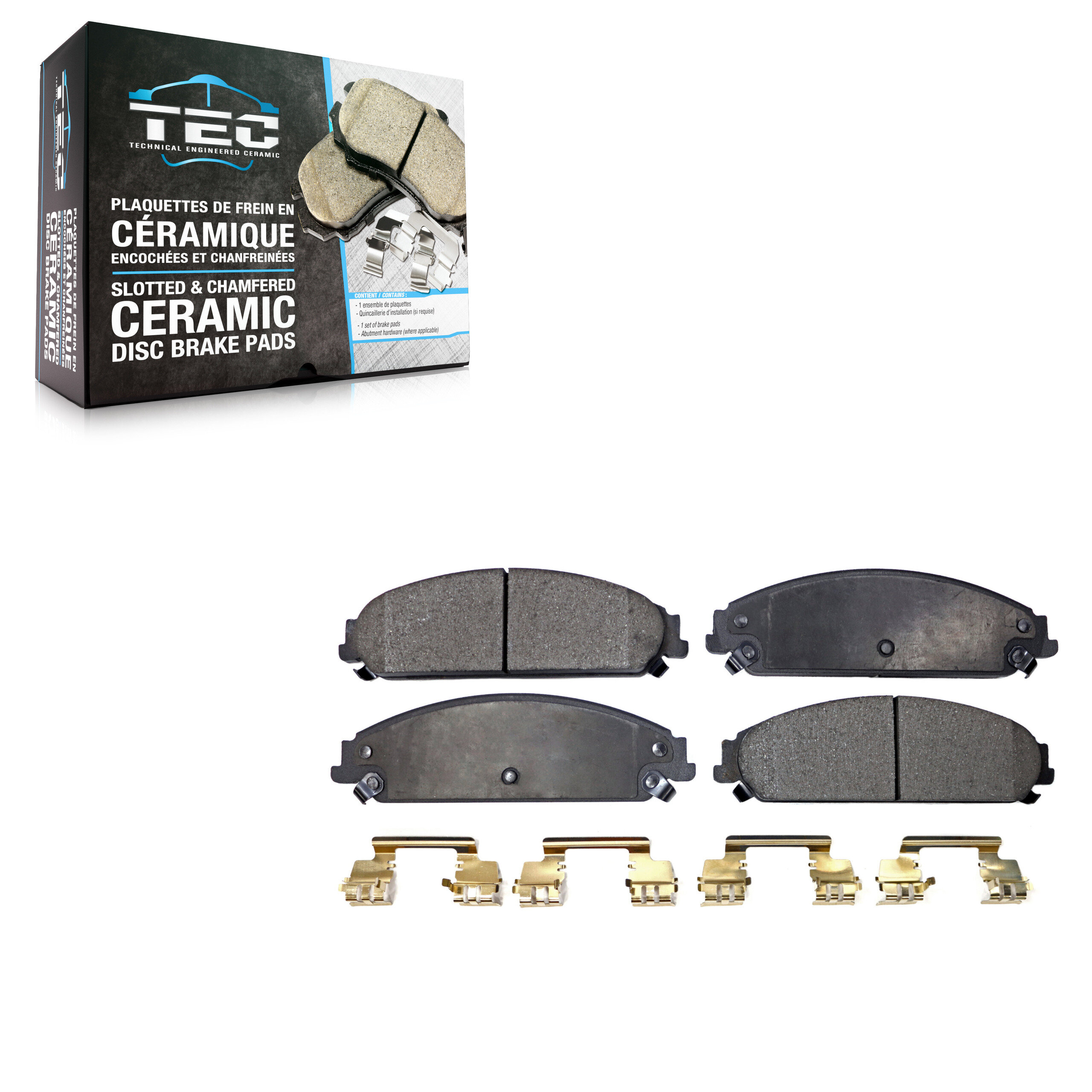 TEC - TEC-1058 - Front Disc Brake Pad