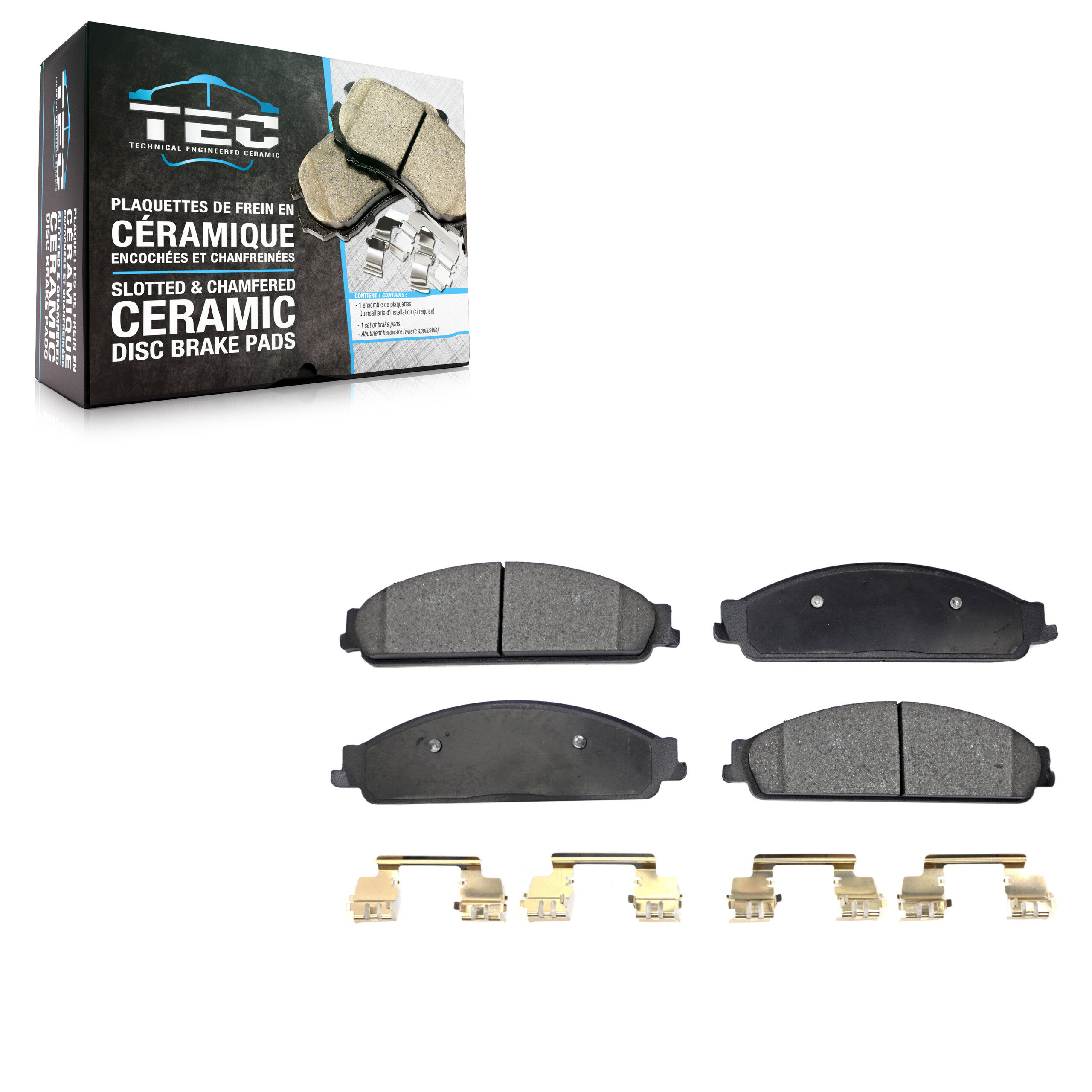 TEC - TEC-1070 - Front Disc Brake Pad