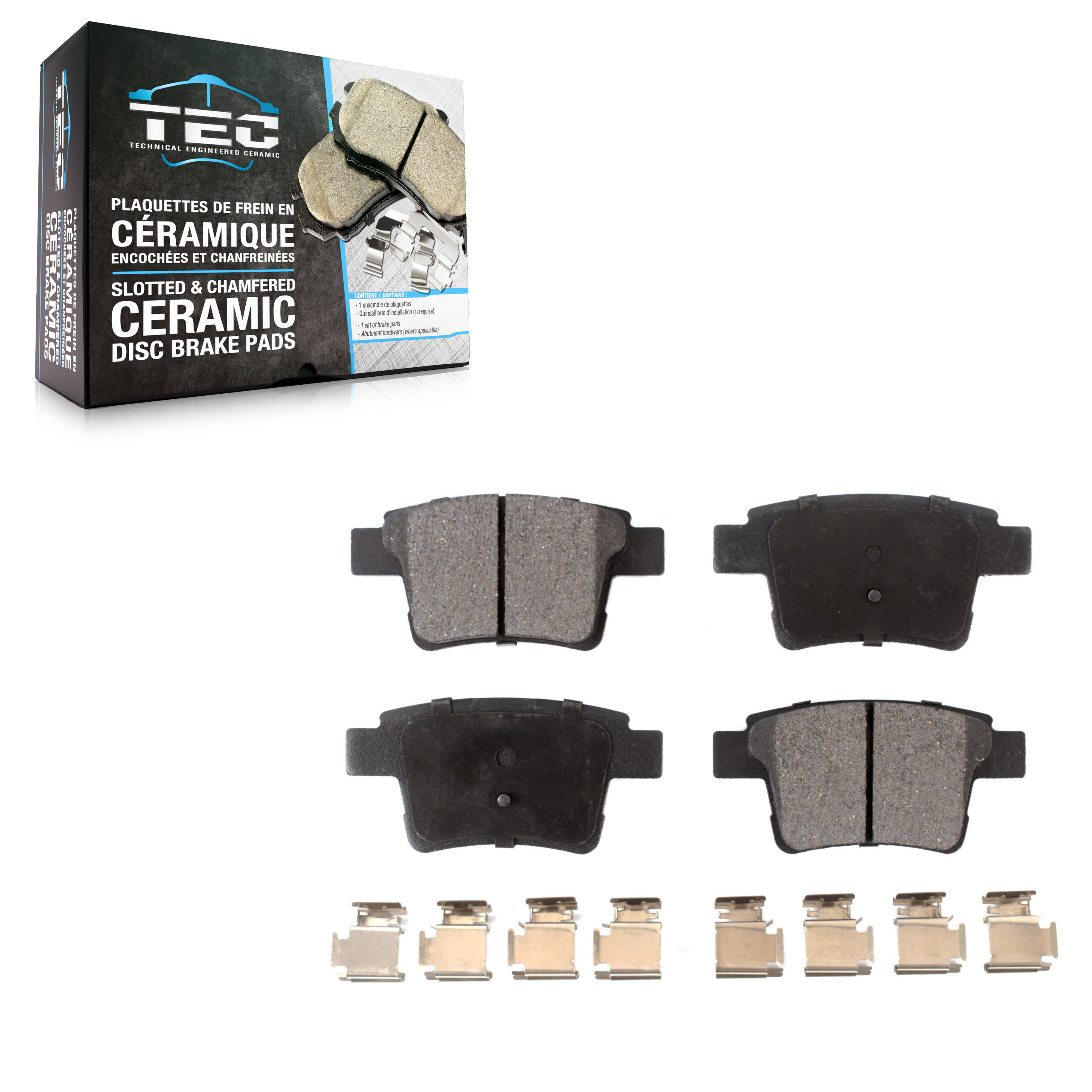 TEC - TEC-1071 - Rear Disc Brake Pad