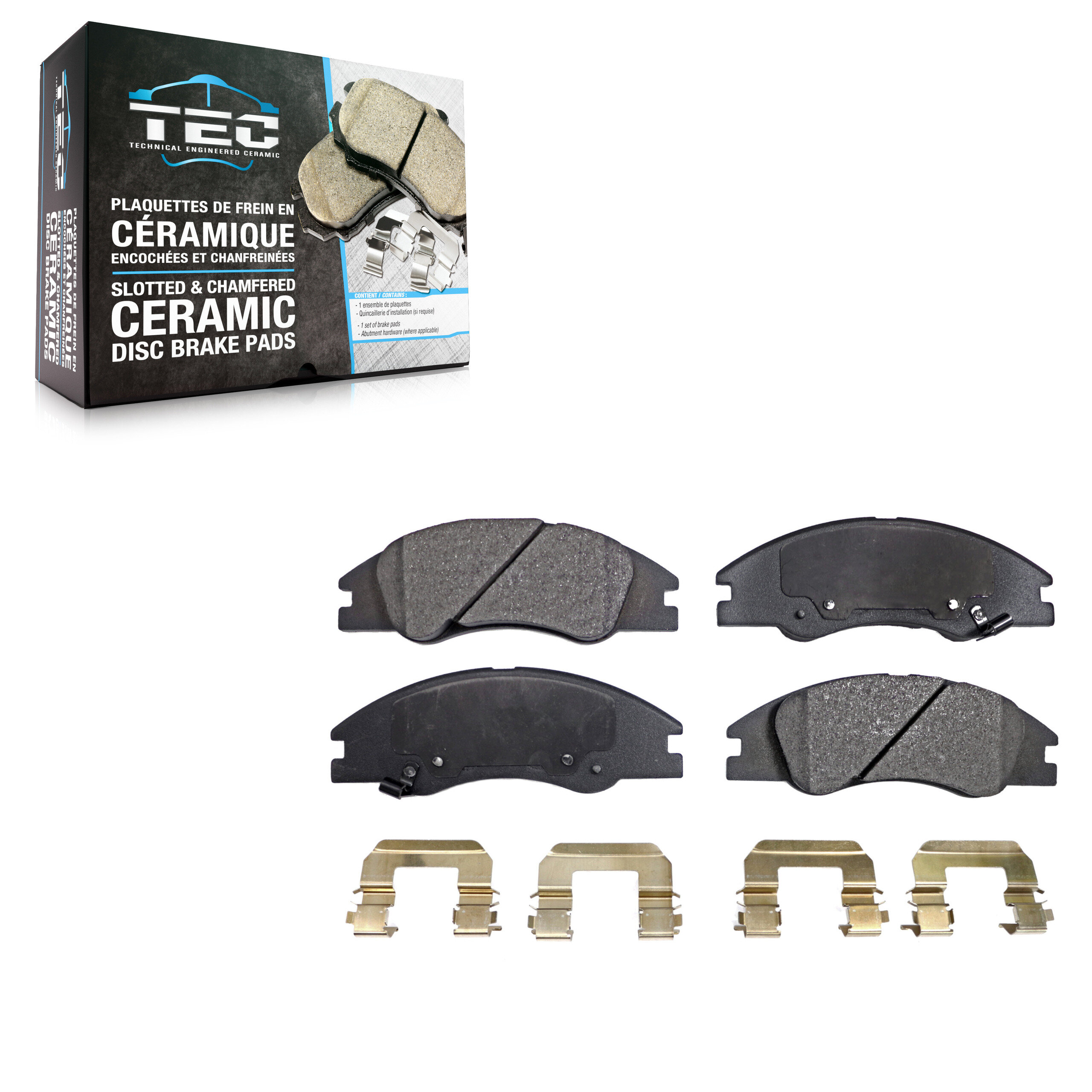 TEC - TEC-1074 - Front Disc Brake Pad