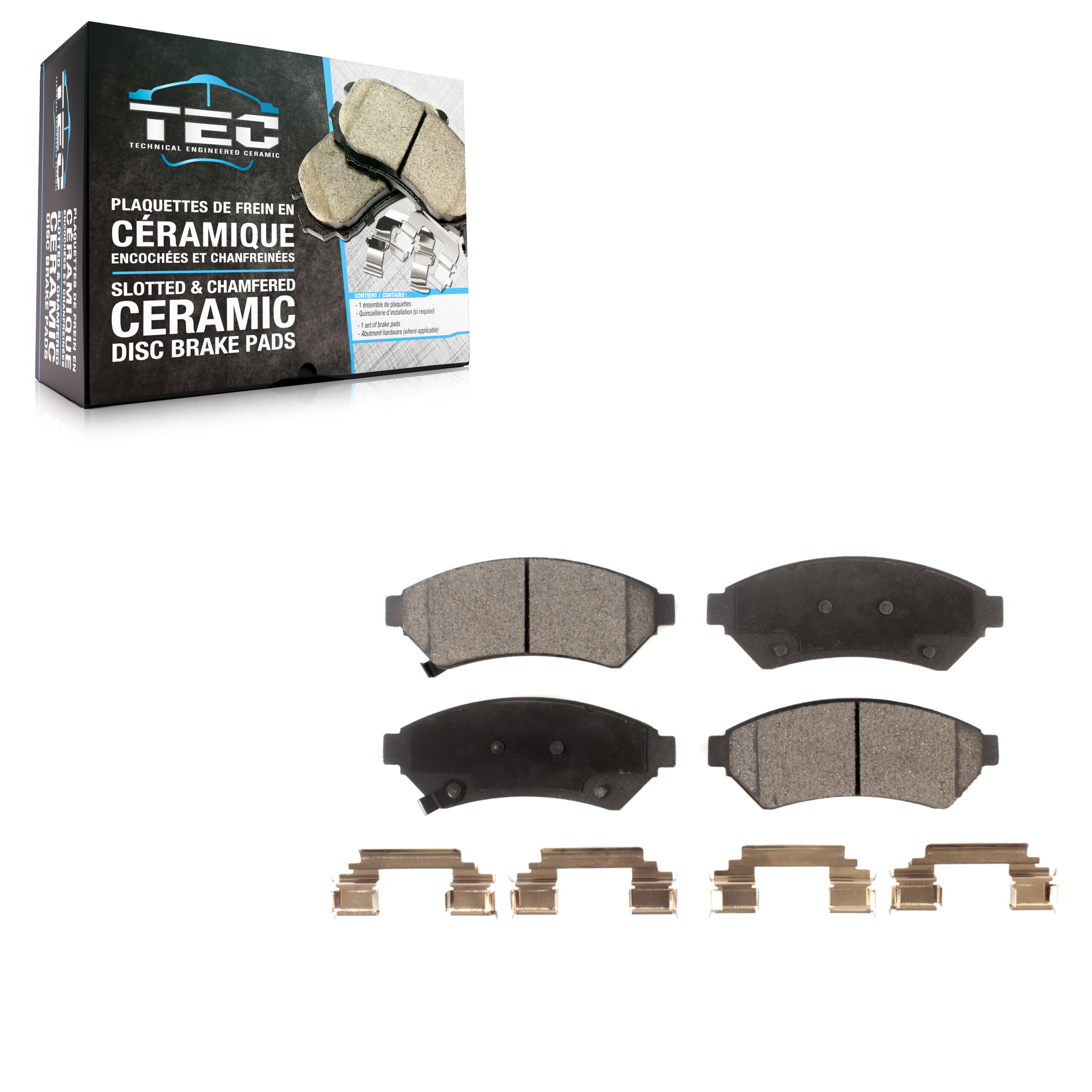 TEC - TEC-1075 - Front Disc Brake Pad