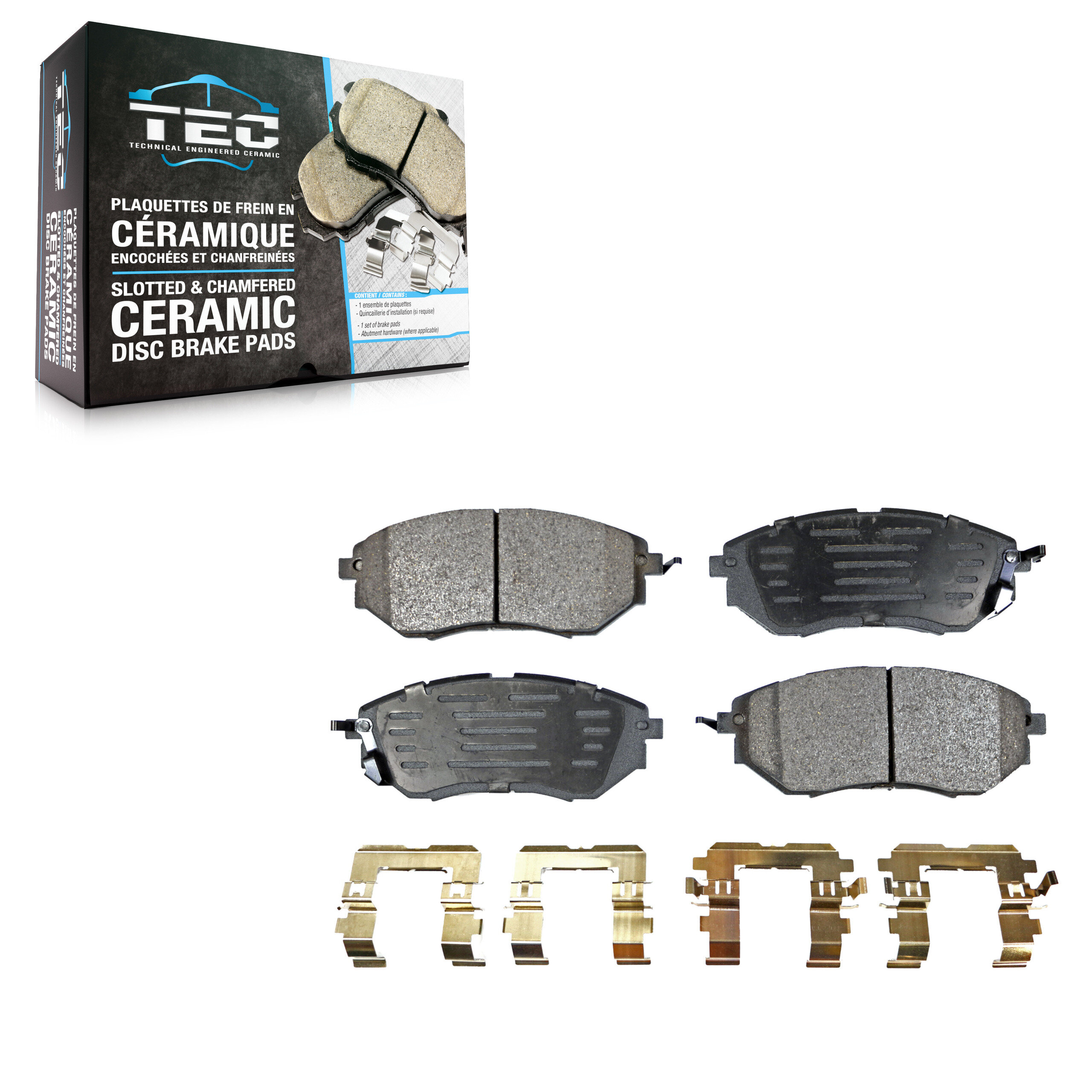 TEC - TEC-1078 - Front Disc Brake Pad