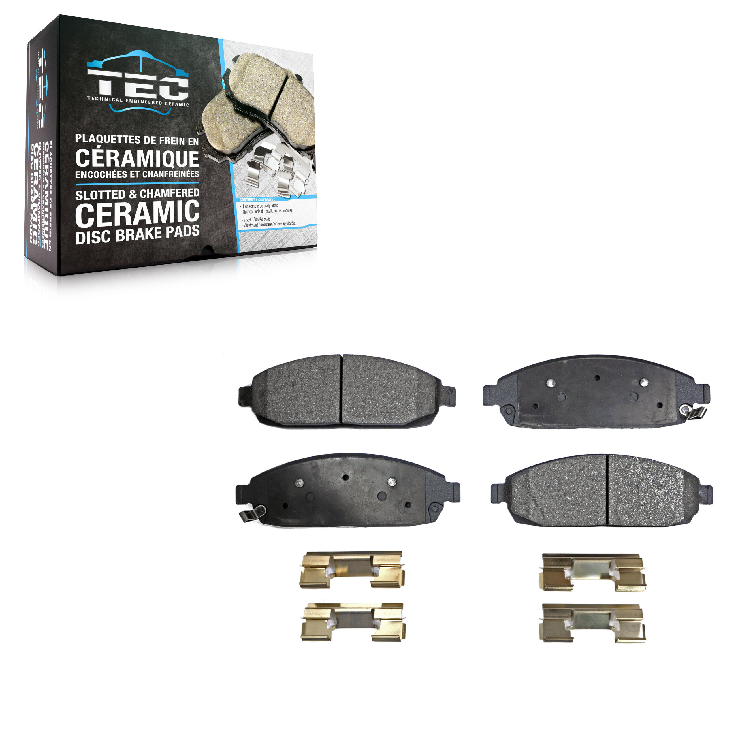 TEC - TEC-1080 - Front Disc Brake Pad