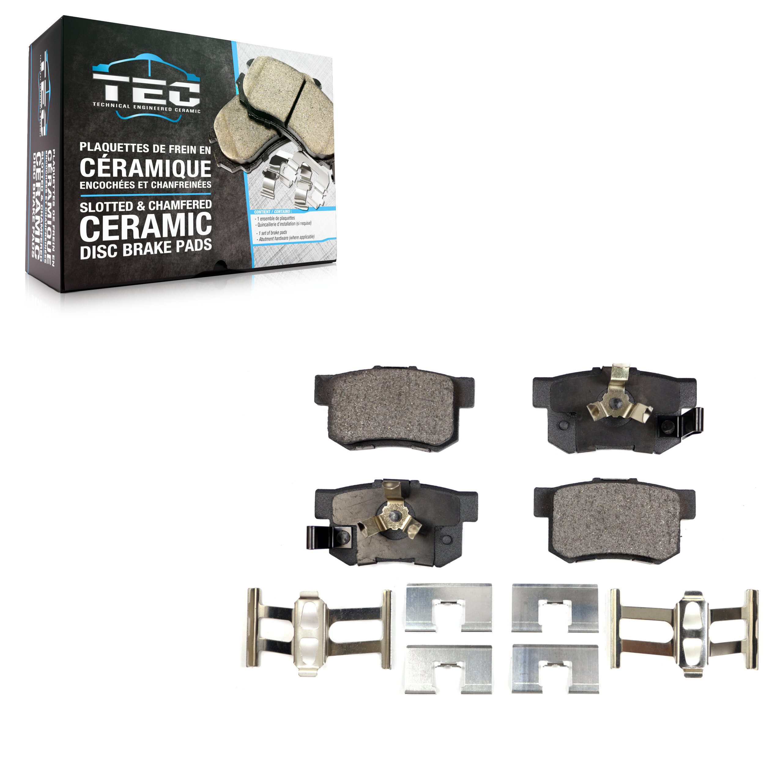 TEC - TEC-1086 - Rear Disc Brake Pad