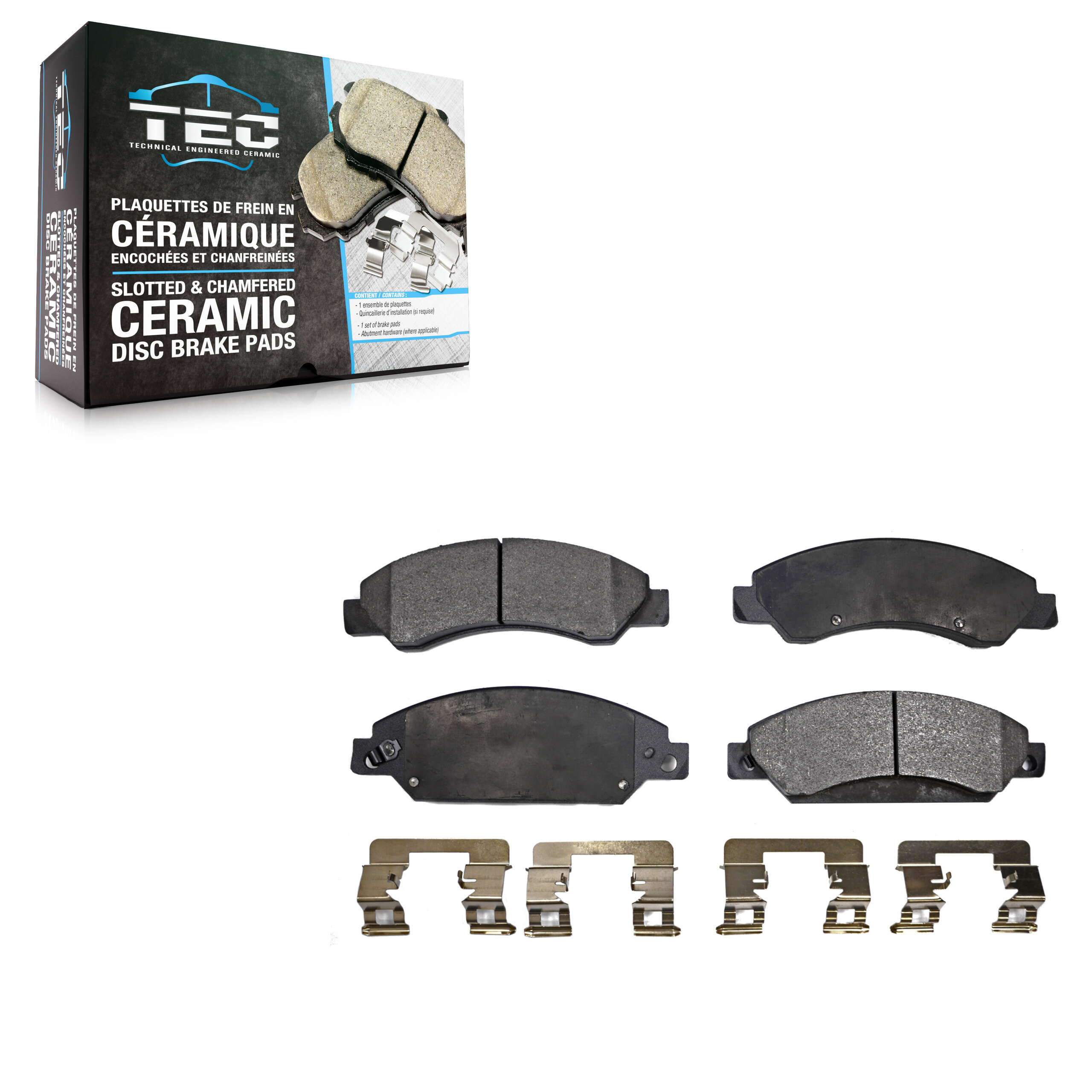 TEC - TEC-1092 - Front Disc Brake Pad