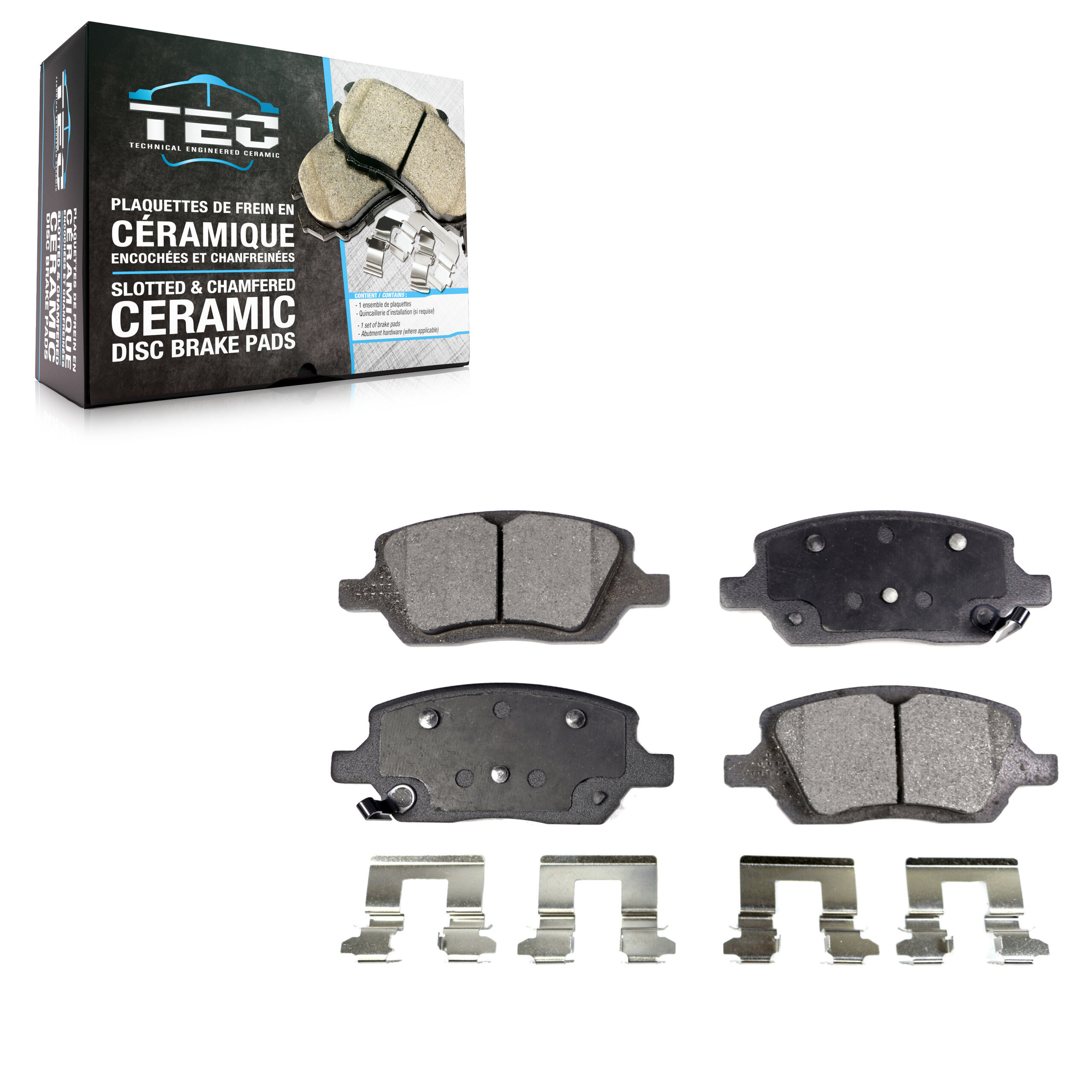 TEC - TEC-1093 - Rear Disc Brake Pad