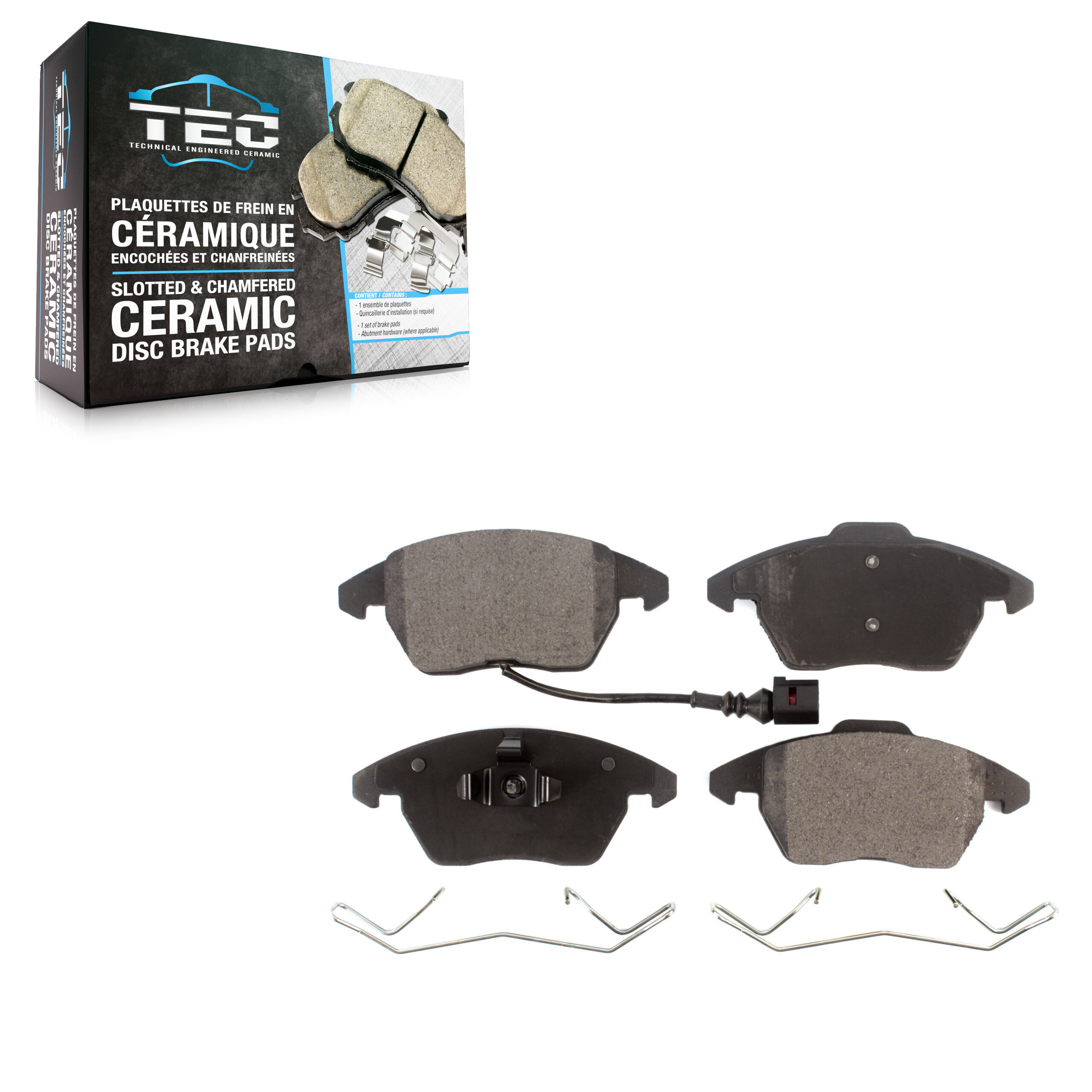 TEC - TEC-1107 - Front Disc Brake Pad