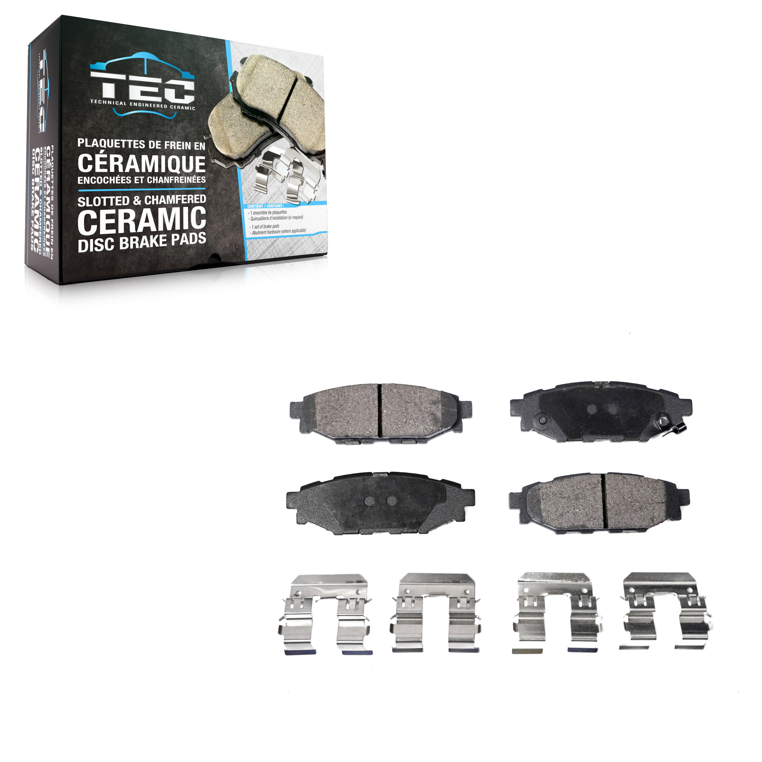 TEC - TEC-1114 - Rear Disc Brake Pad