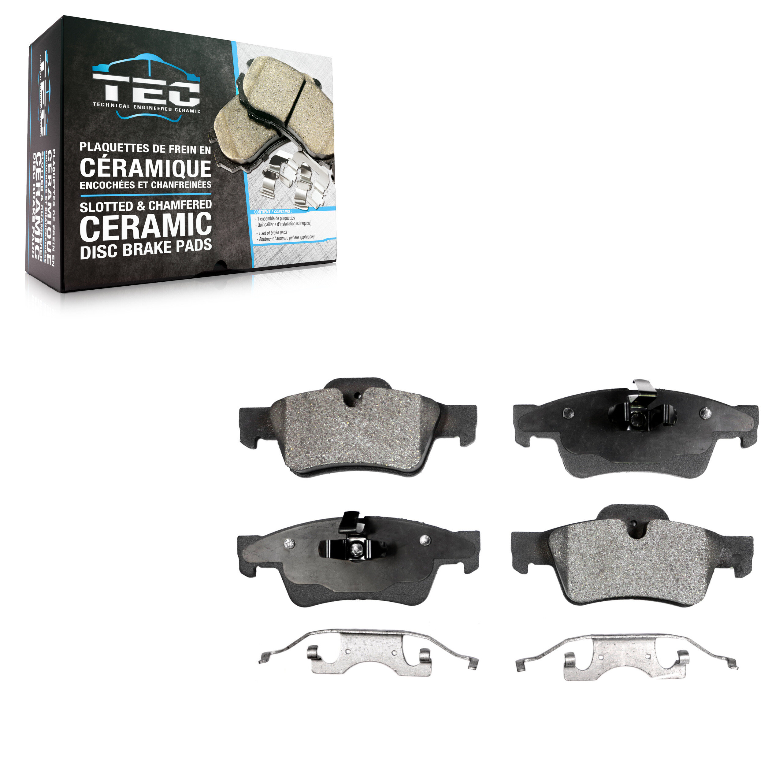 TEC - TEC-1122 - Rear Disc Brake Pad