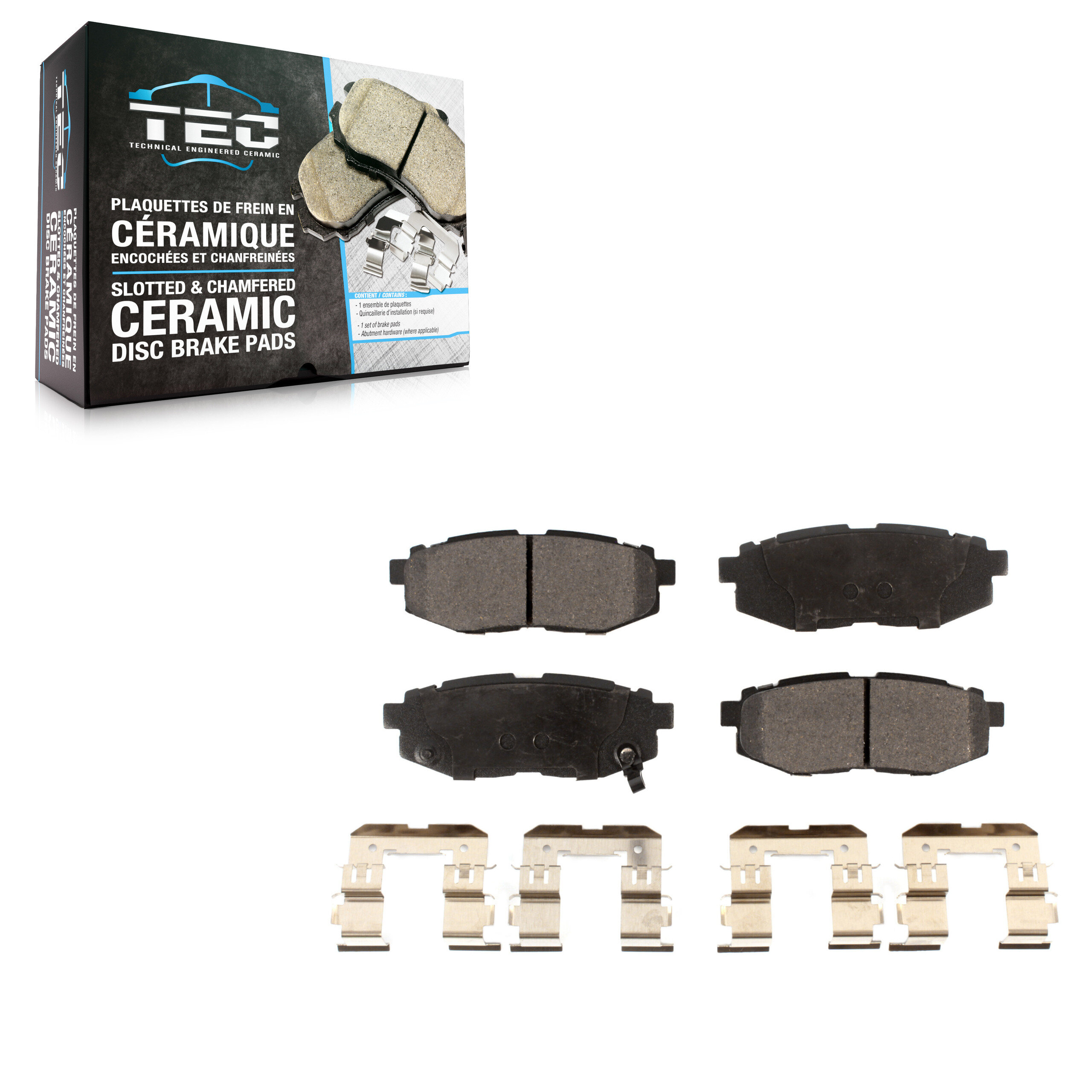 TEC - TEC-1124 - Rear Disc Brake Pad