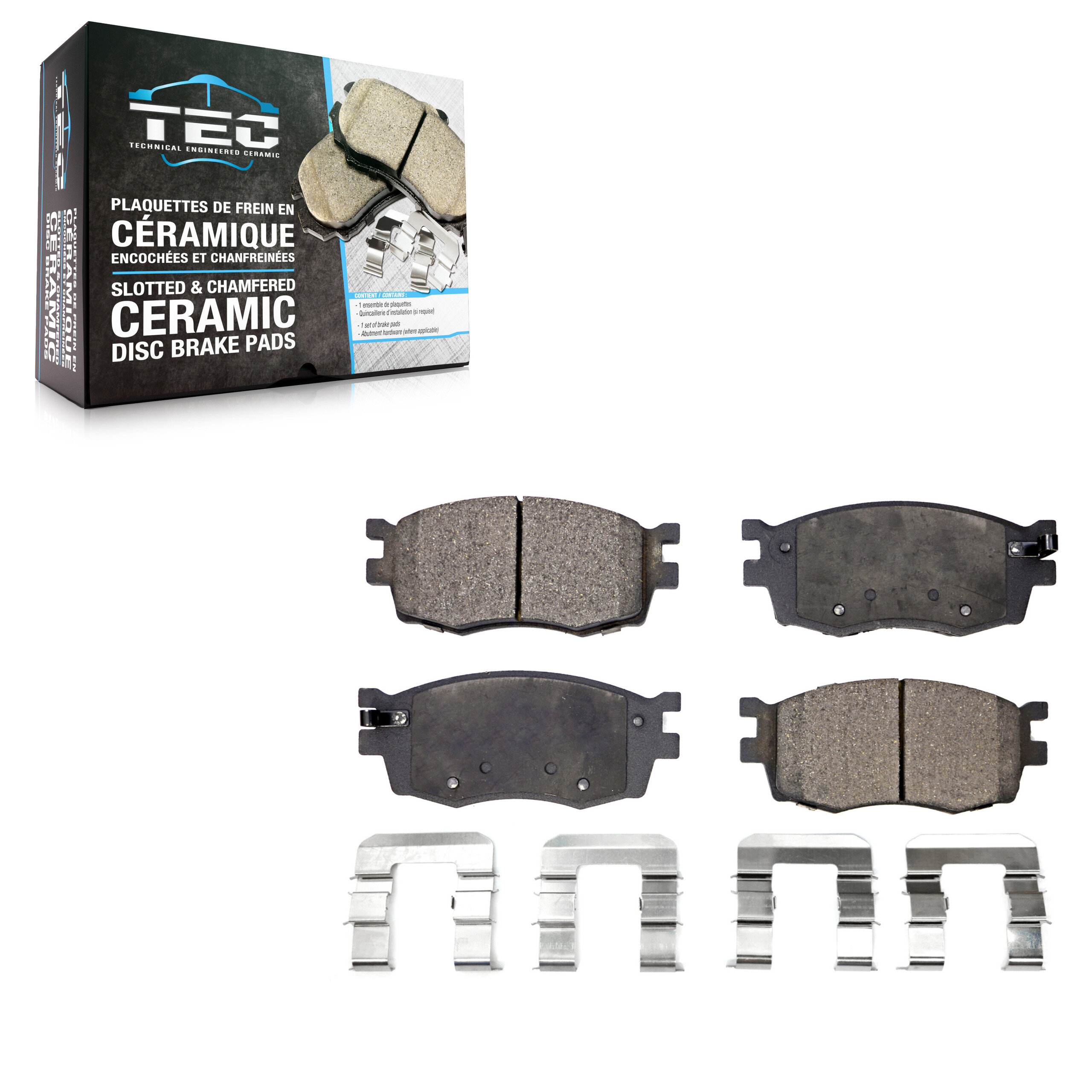 TEC - TEC-1156 - Front Disc Brake Pad