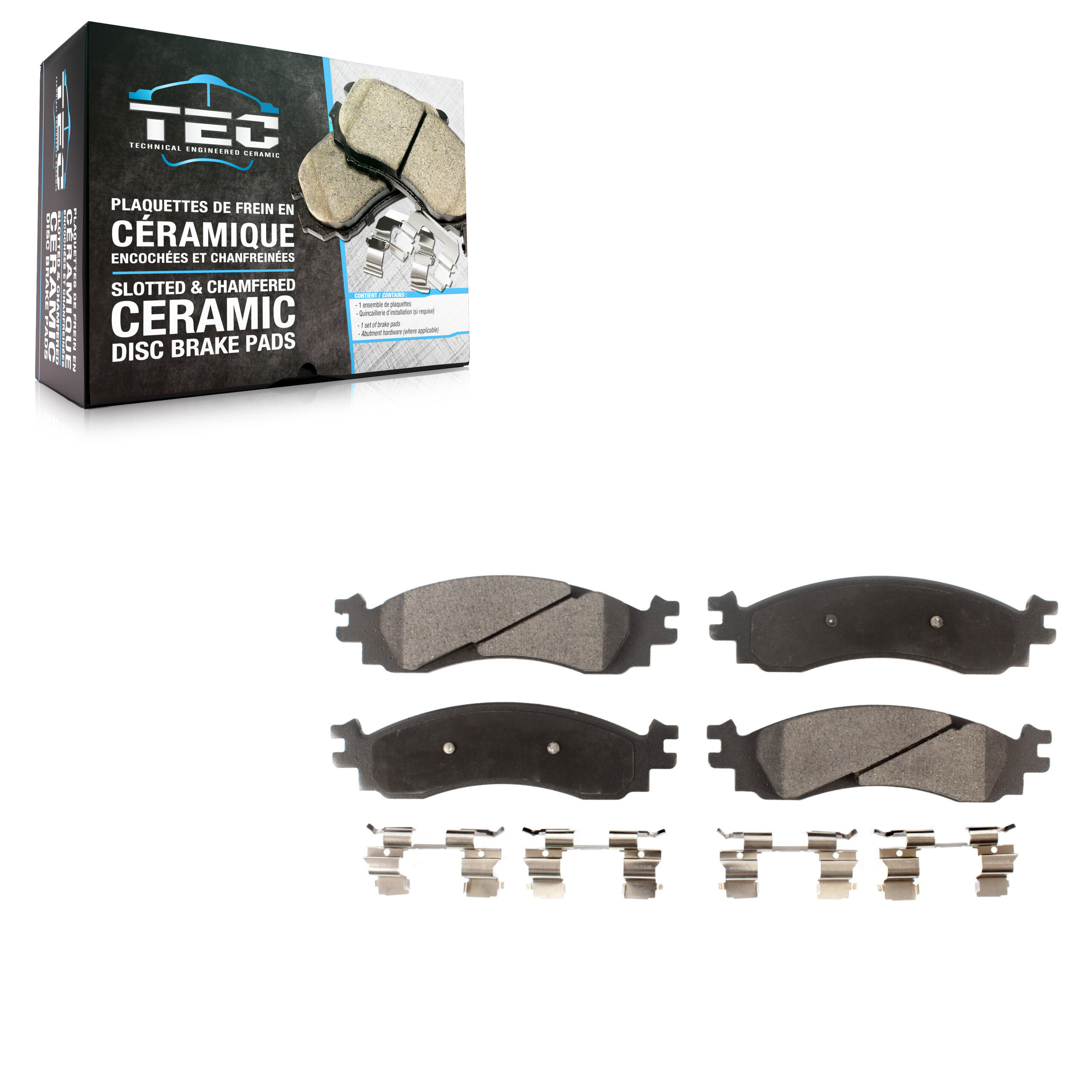 TEC - TEC-1158 - Front Disc Brake Pad