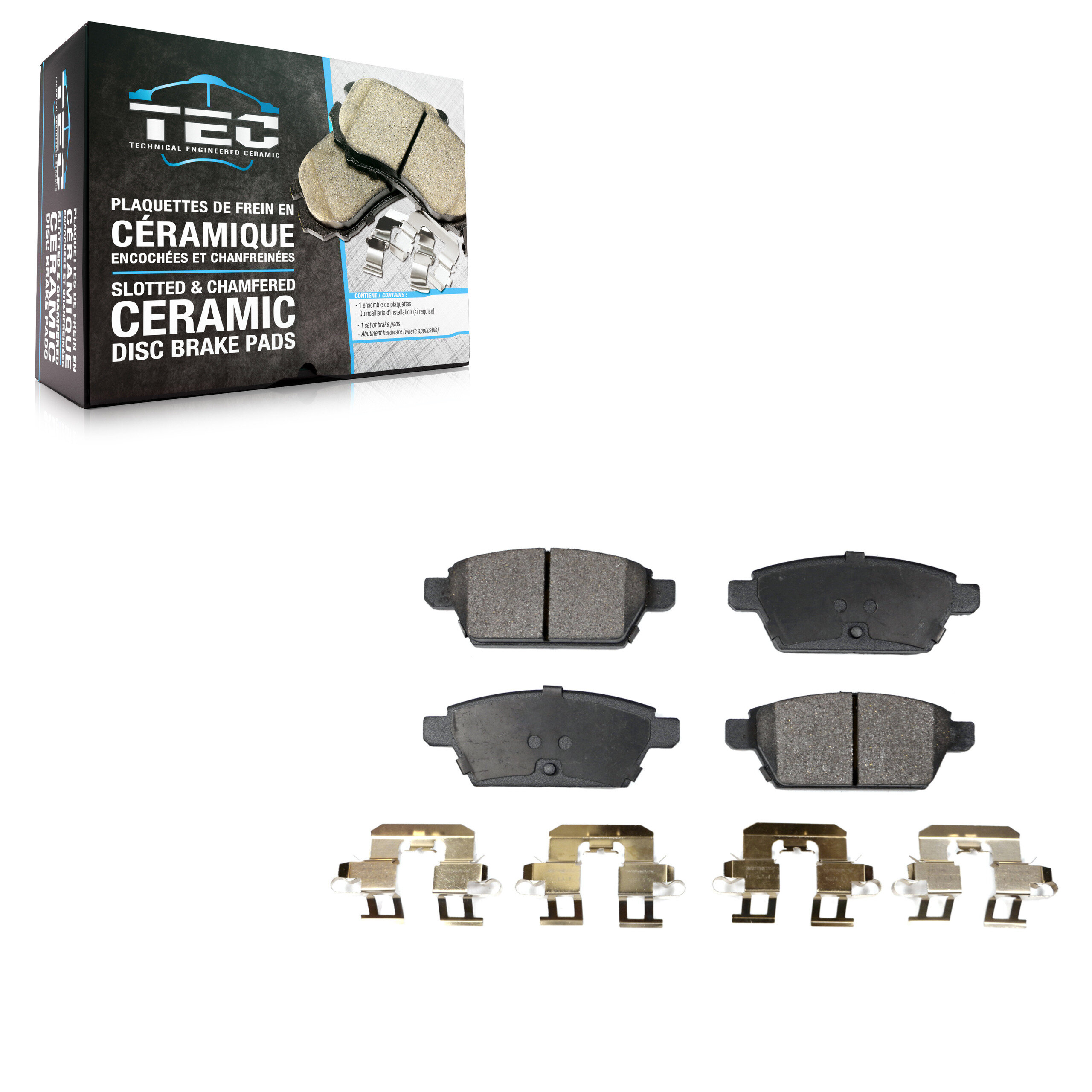 TEC - TEC-1161 - Rear Disc Brake Pad
