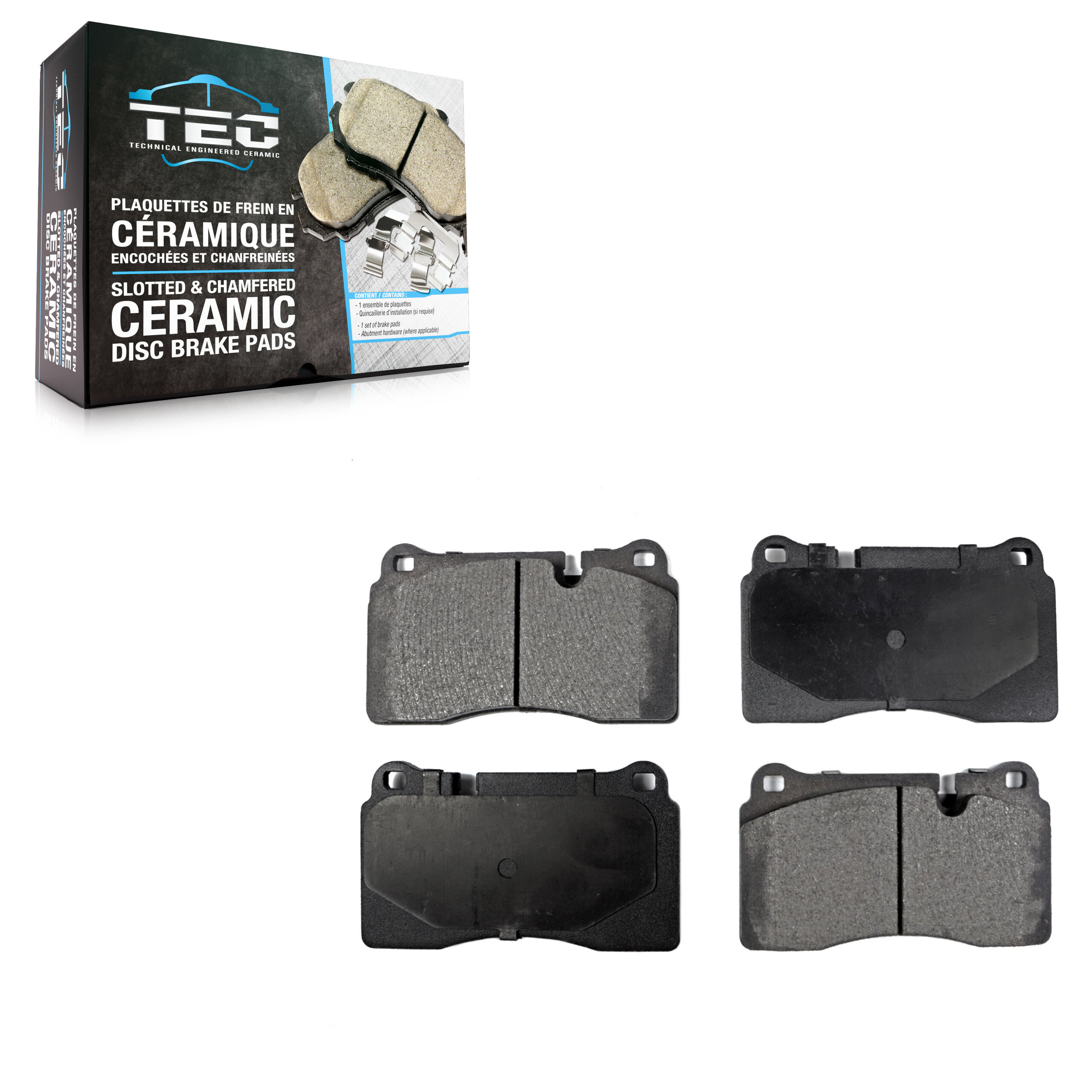 TEC - TEC-1165 - Rear Disc Brake Pad