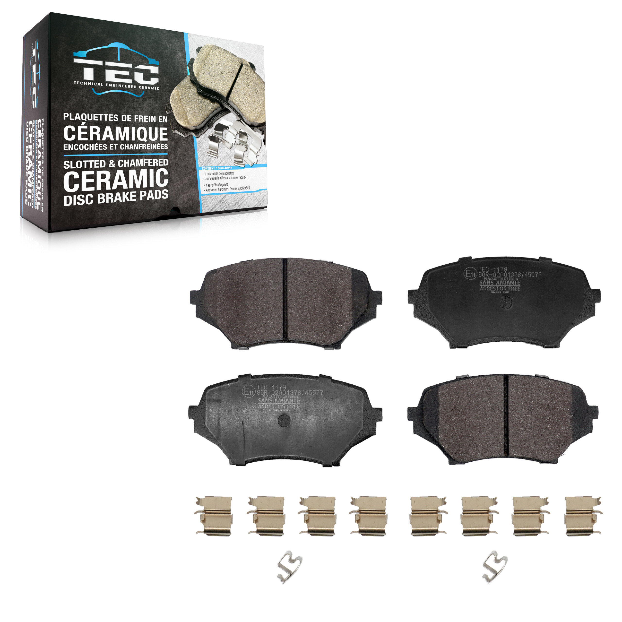 TEC - TEC-1179 - Front Disc Brake Pad