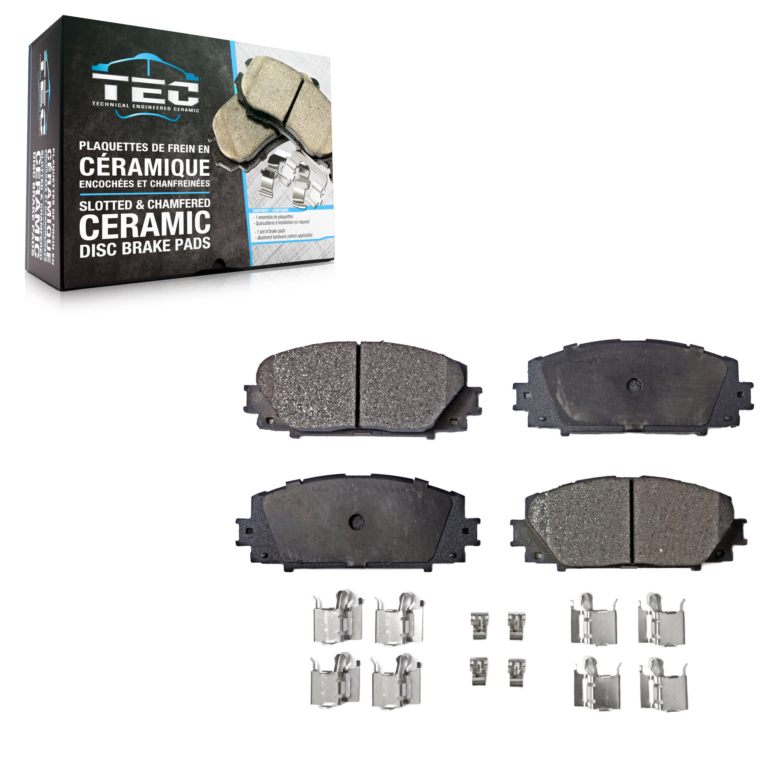 TEC - TEC-1184 - Front Disc Brake Pad