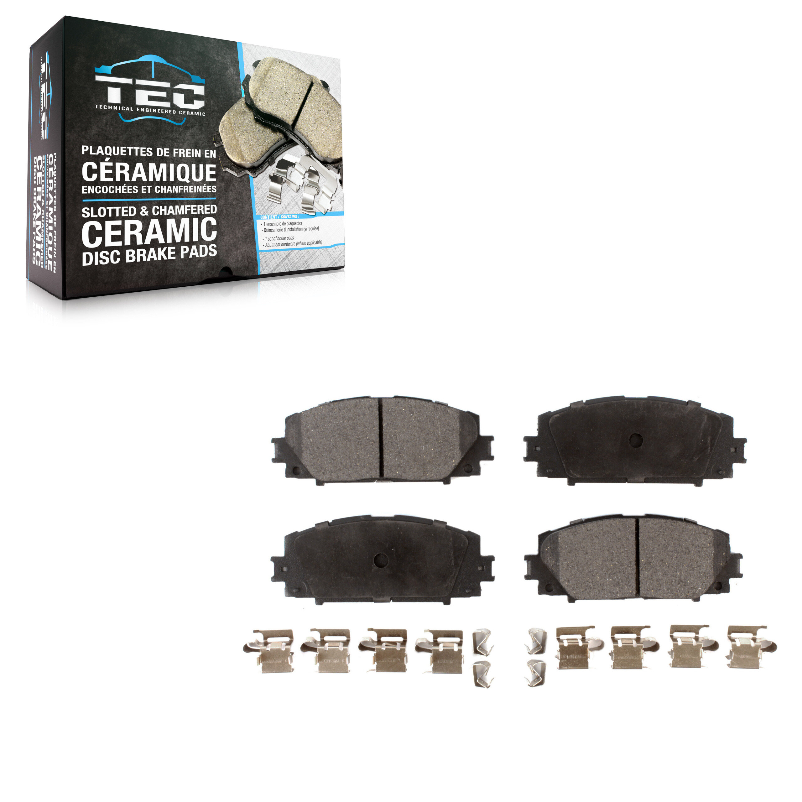 TEC - TEC-1184A - Front Disc Brake Pad
