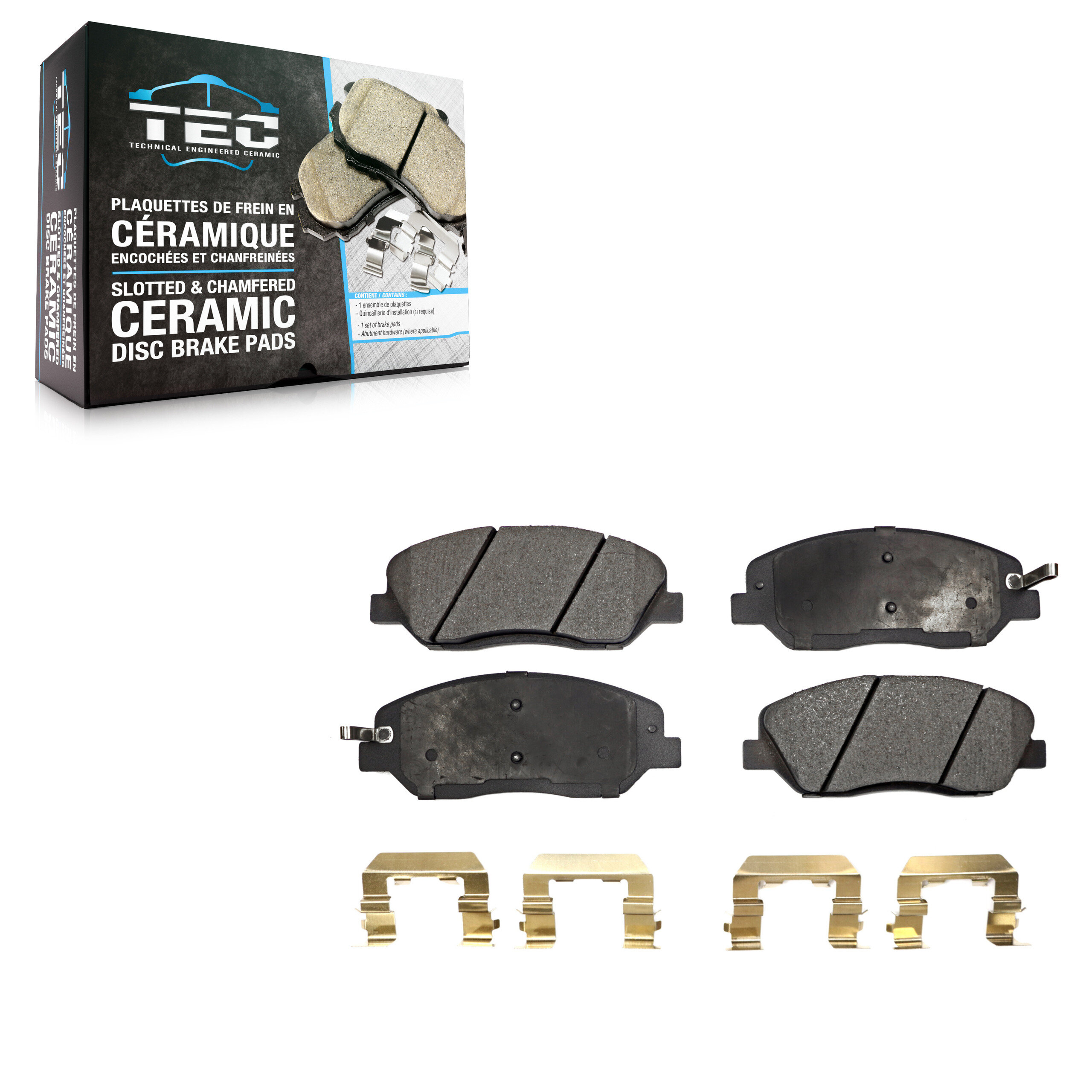 TEC - TEC-1202 - Front Disc Brake Pad