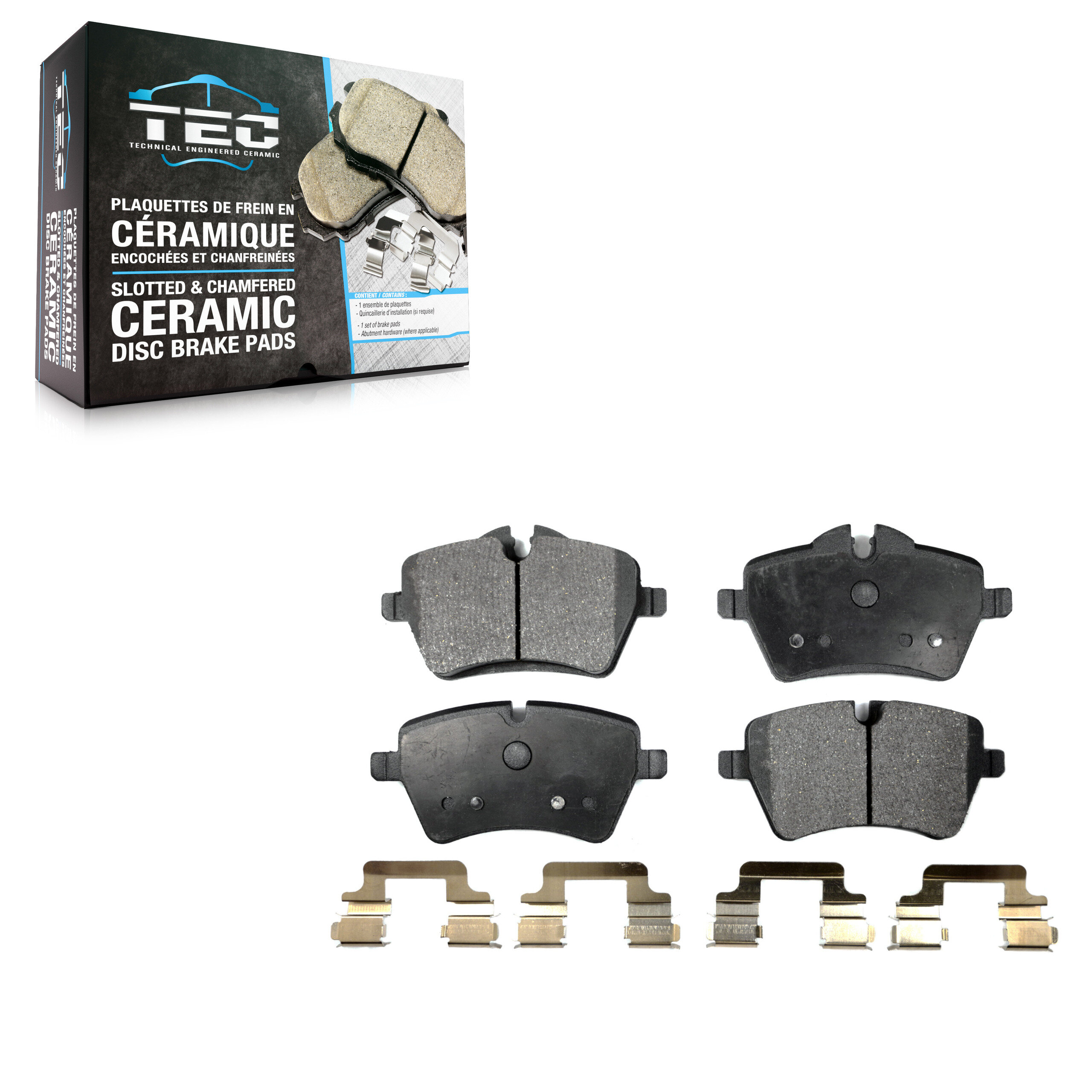 TEC - TEC-1204 - Front Disc Brake Pad