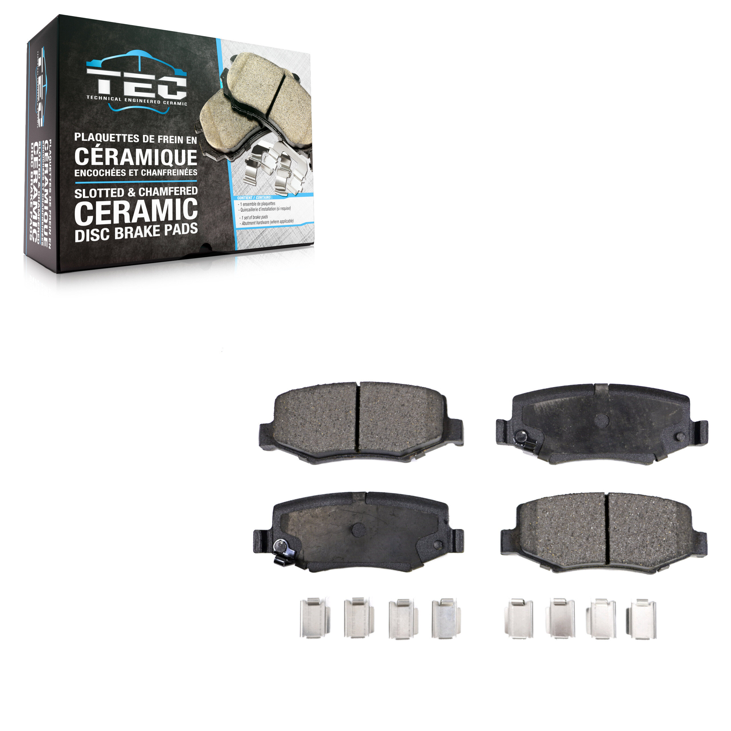 TEC - TEC-1274 - Rear Disc Brake Pad