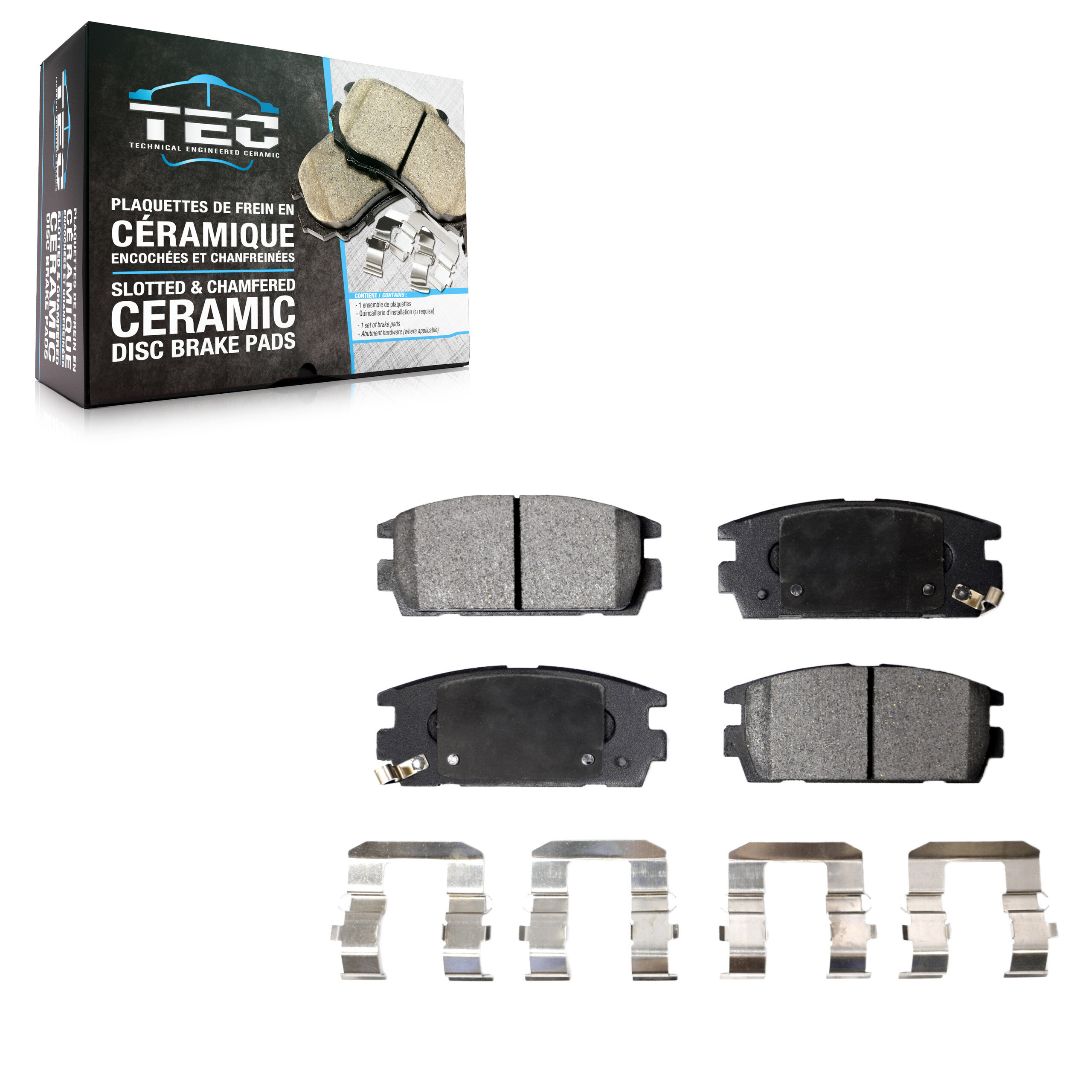TEC - TEC-1275 - Rear Disc Brake Pad