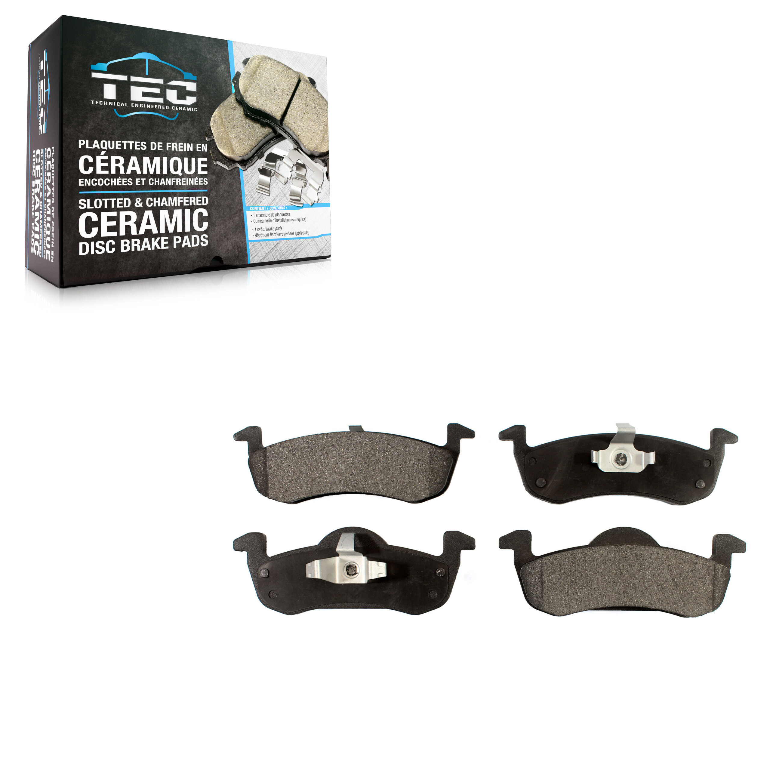 TEC - TEC-1279 - Rear Disc Brake Pad