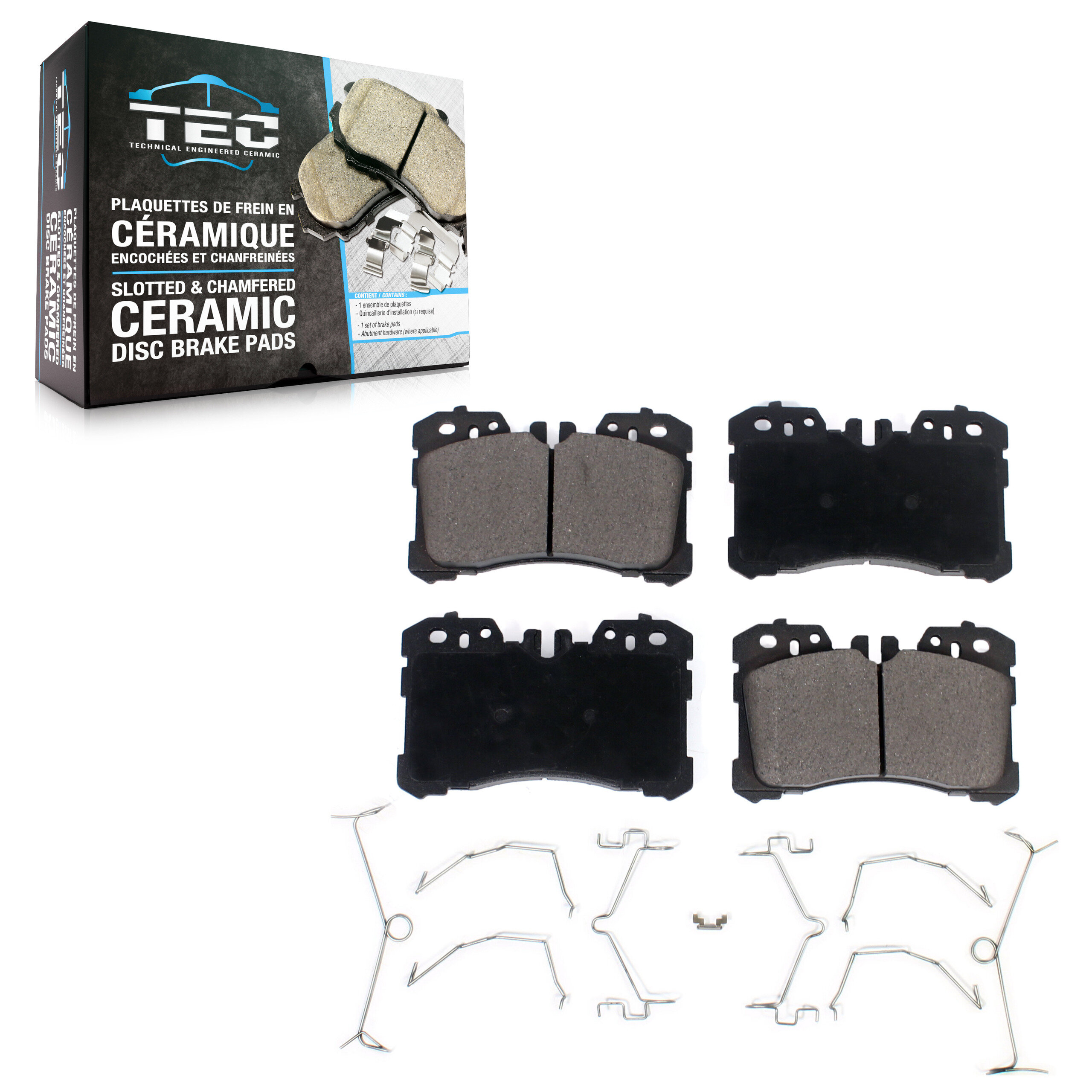 TEC - TEC-1282 - Front Disc Brake Pad