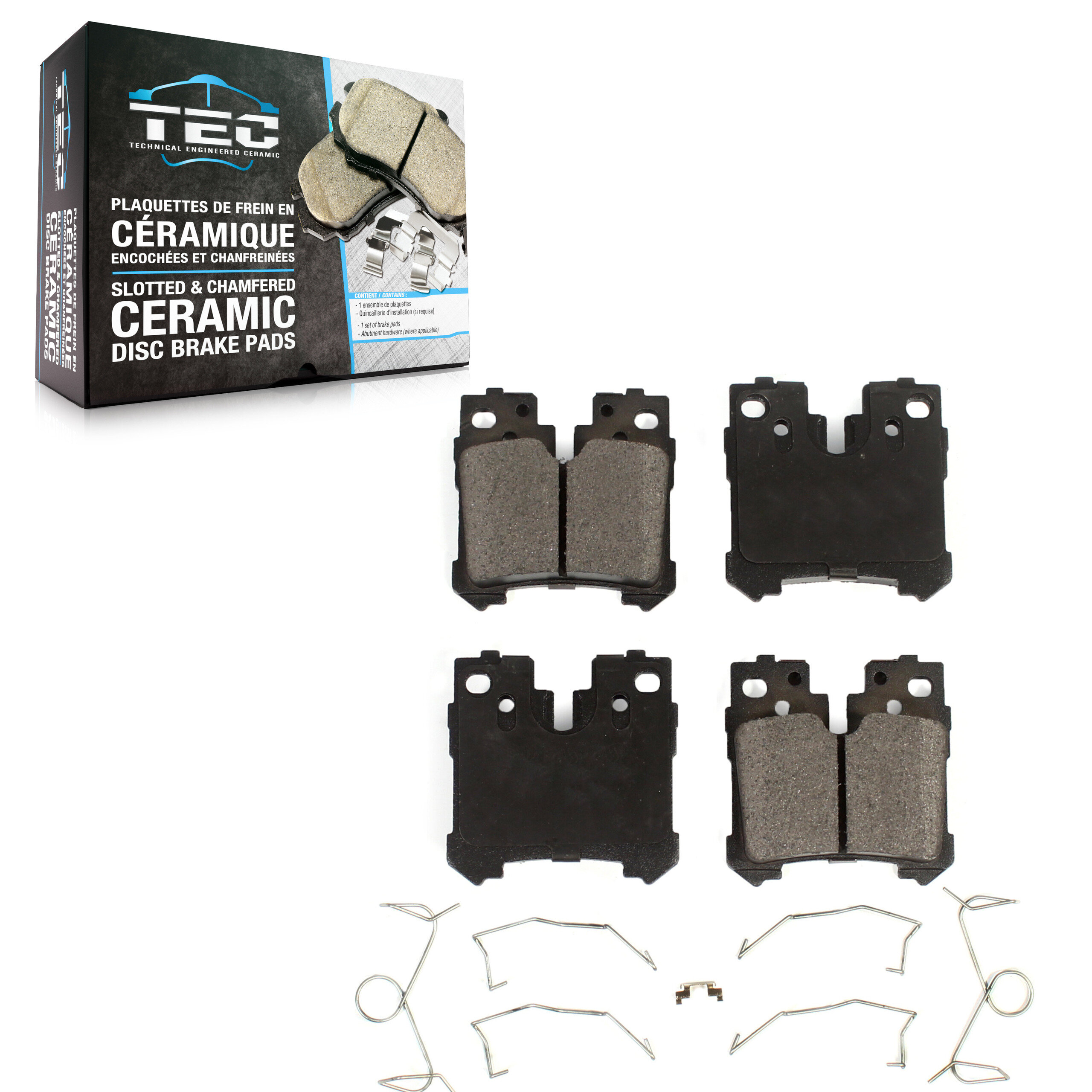 TEC - TEC-1283 - Rear Disc Brake Pad