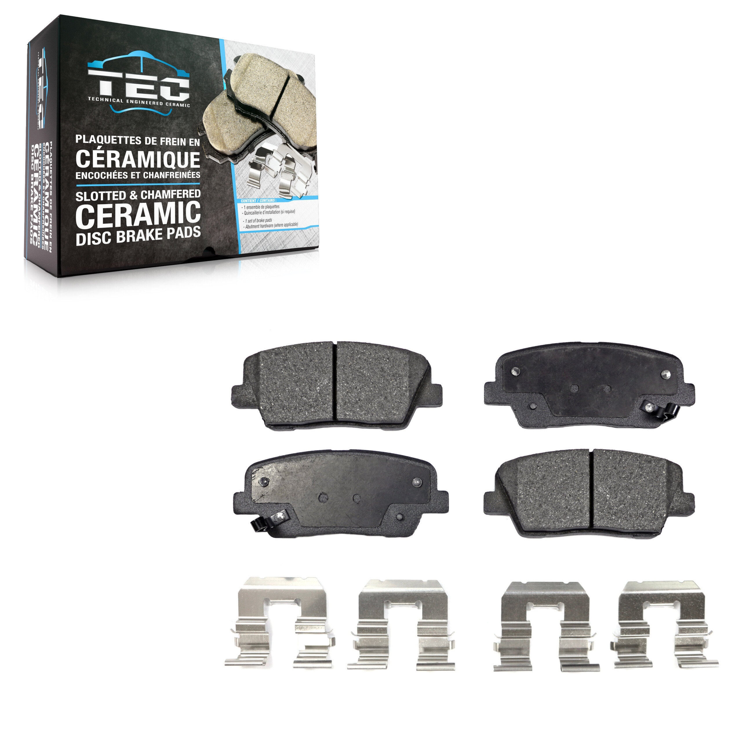 TEC - TEC-1284 - Rear Disc Brake Pad