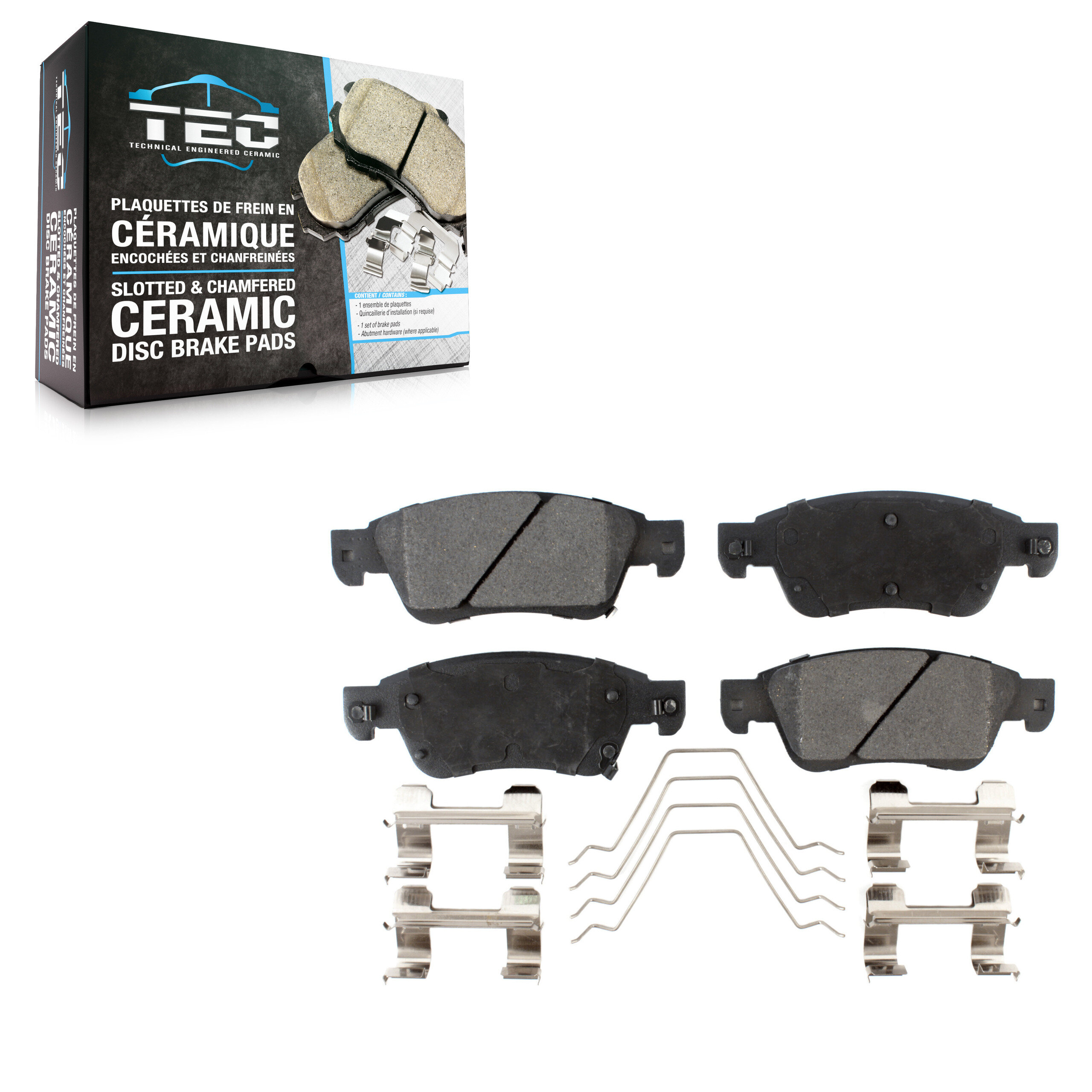 TEC - TEC-1287 - Front Disc Brake Pad