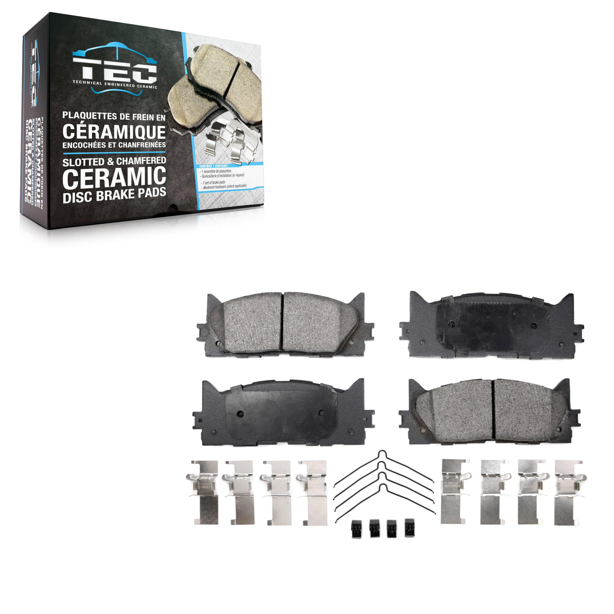TEC - TEC-1293 - Front Disc Brake Pad