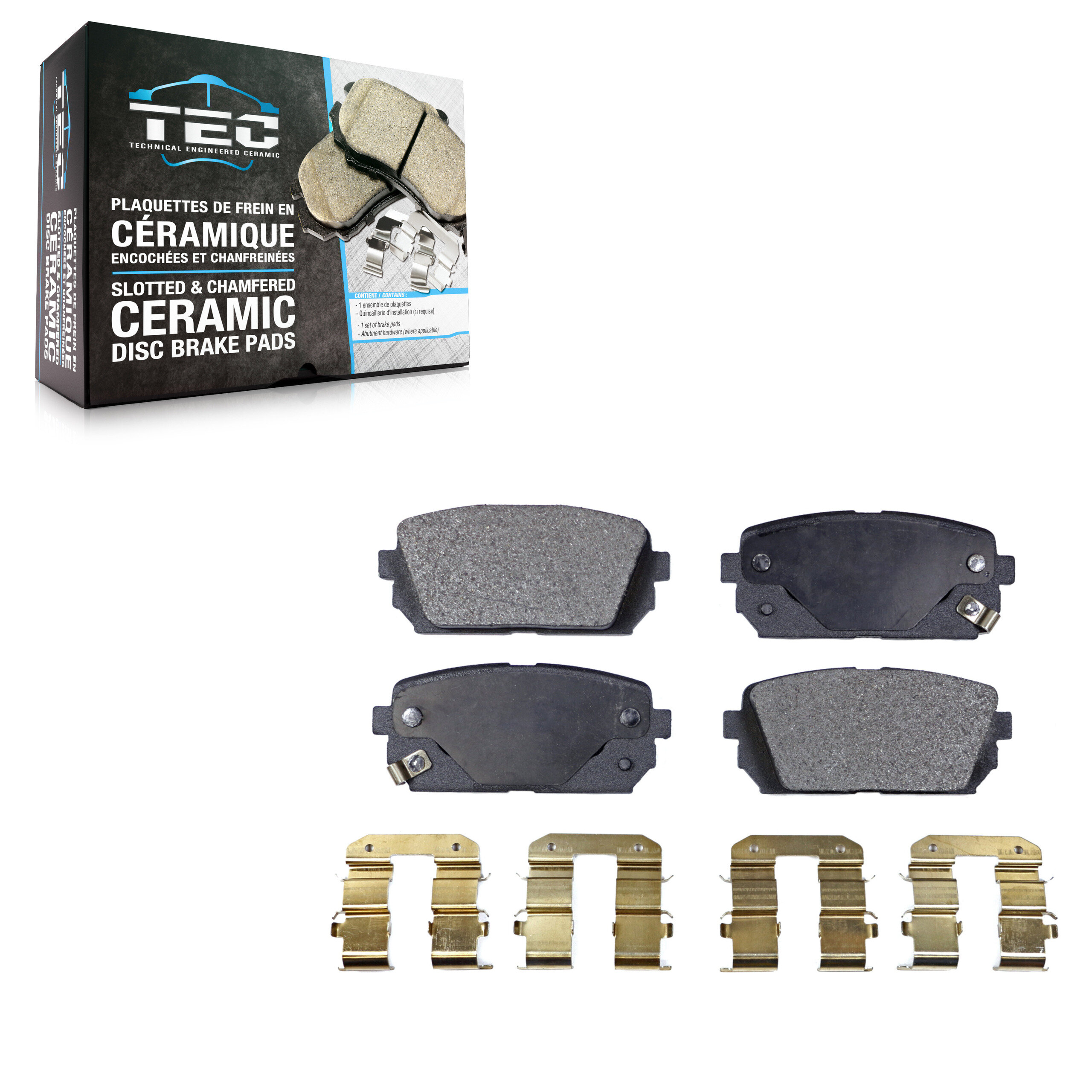 TEC - TEC-1296 - Rear Disc Brake Pad