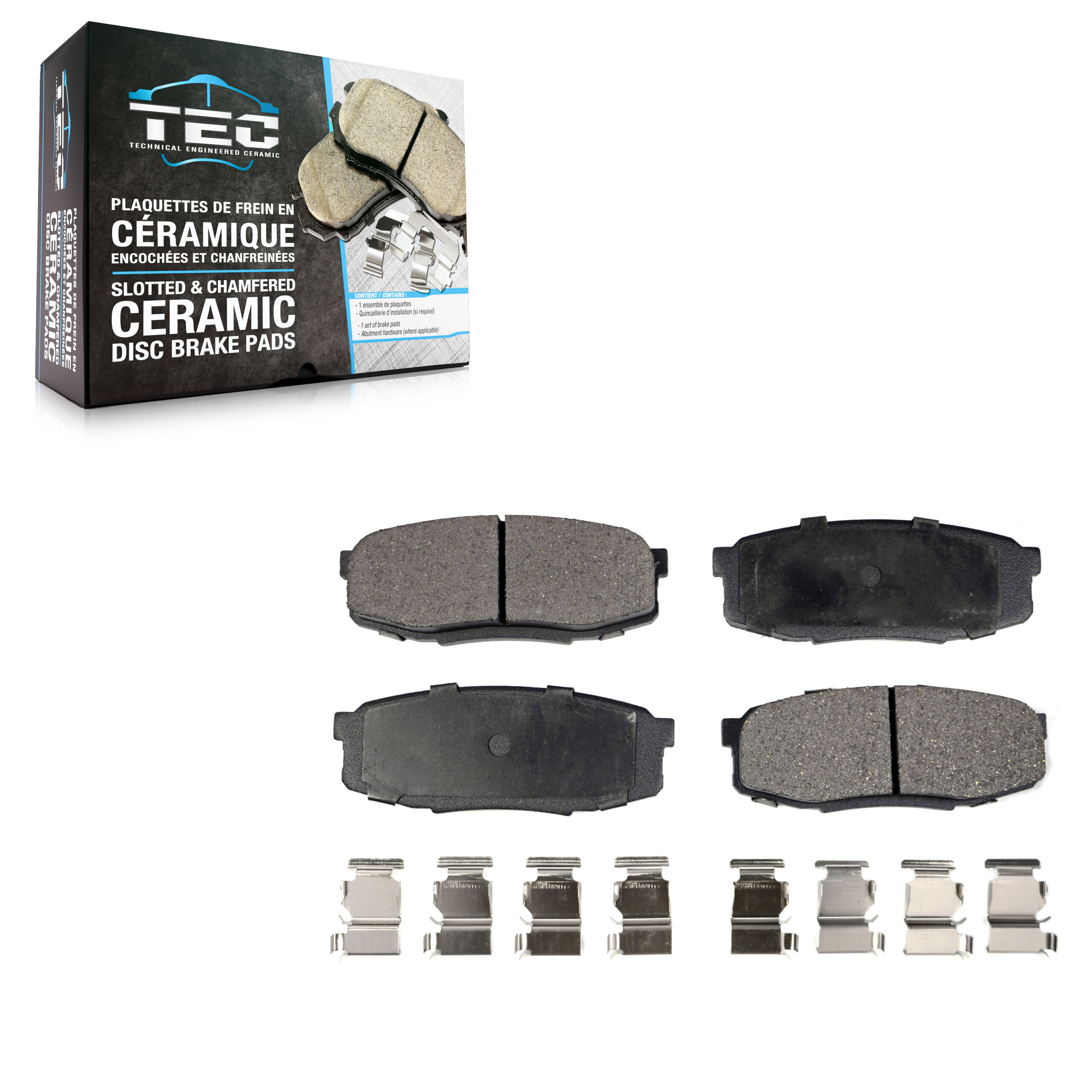 TEC - TEC-1304 - Rear Disc Brake Pad