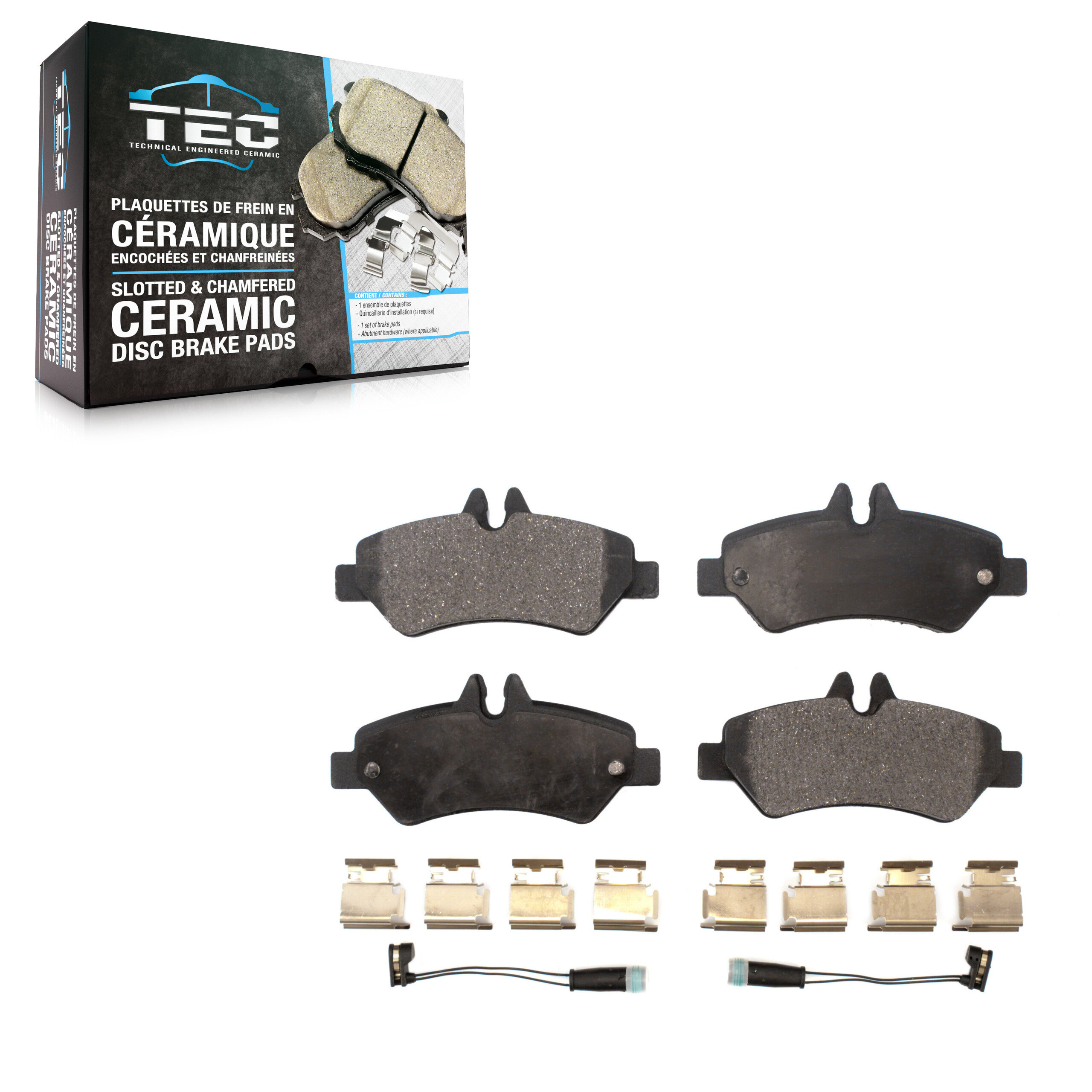 TEC - TEC-1317A - Rear Disc Brake Pad