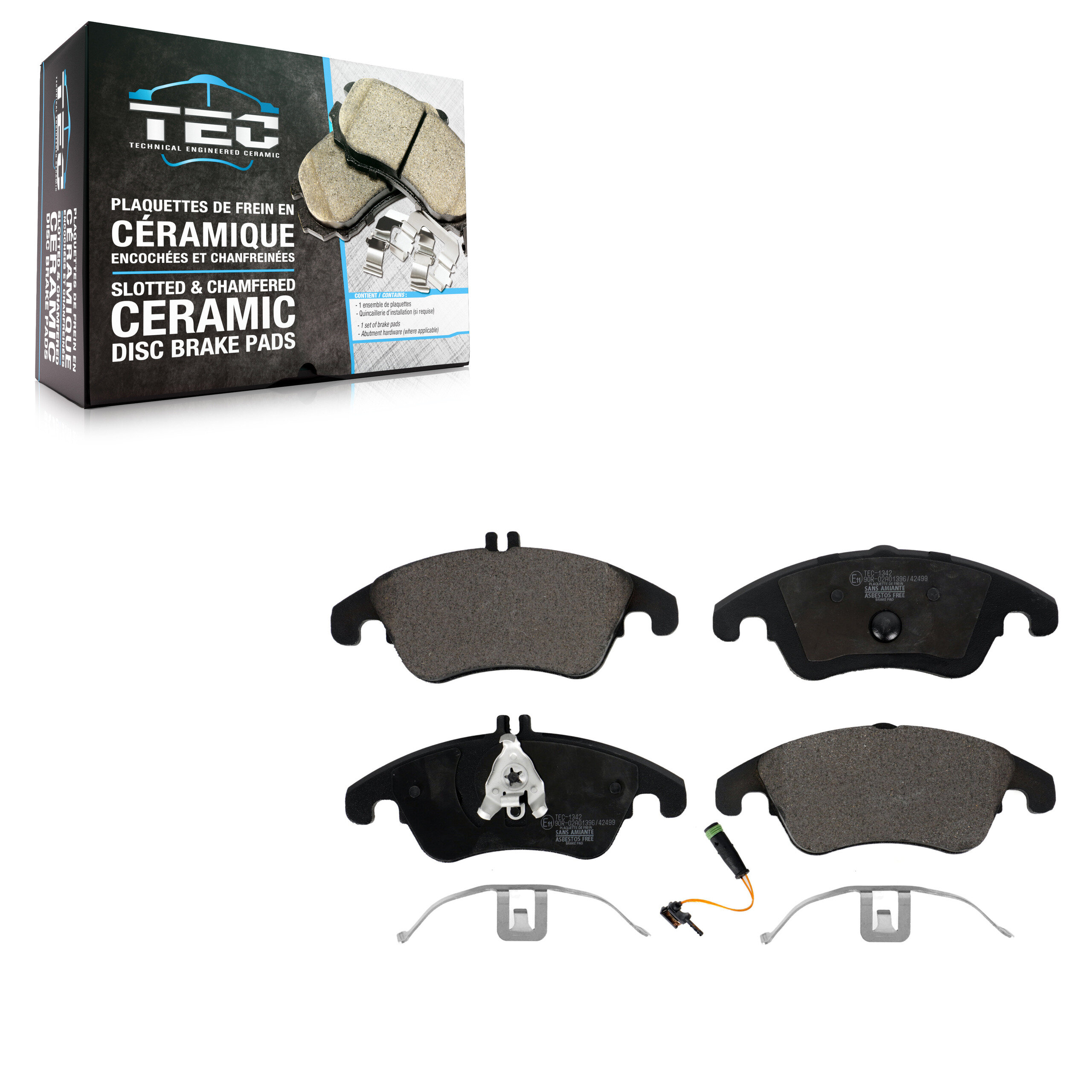 TEC - TEC-1342 - Front Disc Brake Pad