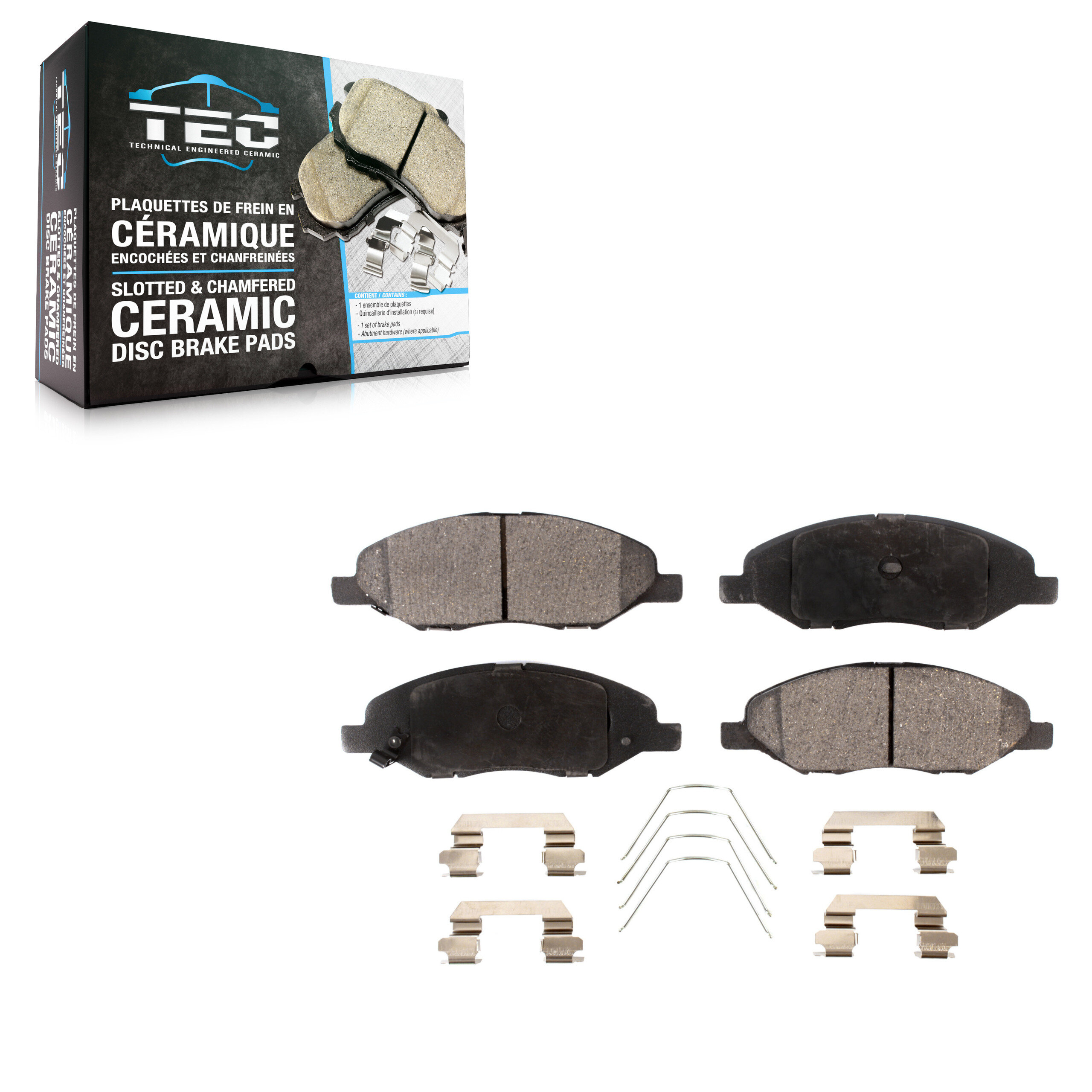 TEC - TEC-1345 - Front Disc Brake Pad