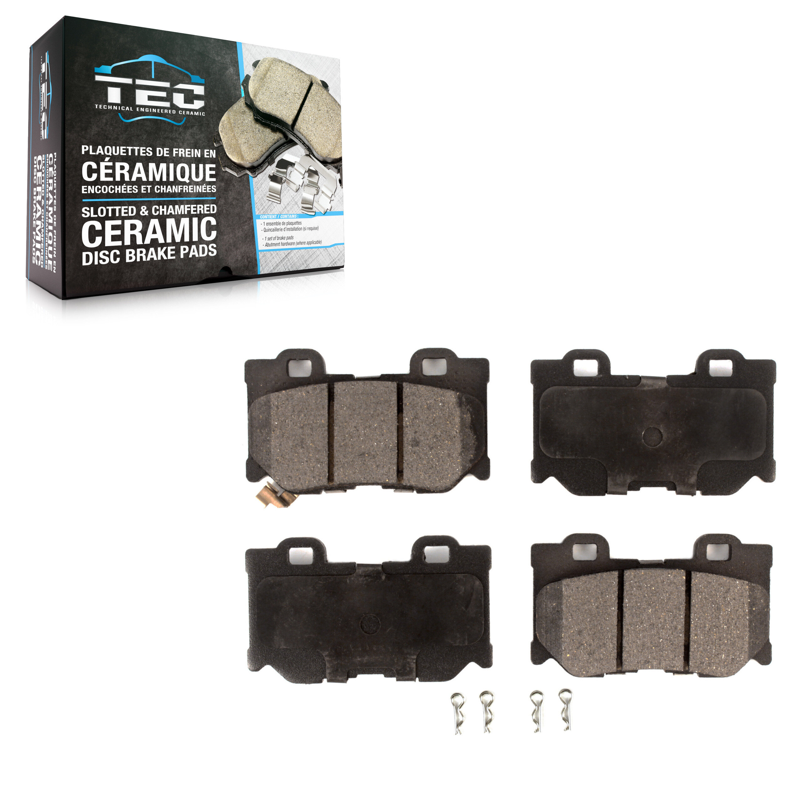 TEC - TEC-1347 - Rear Disc Brake Pad