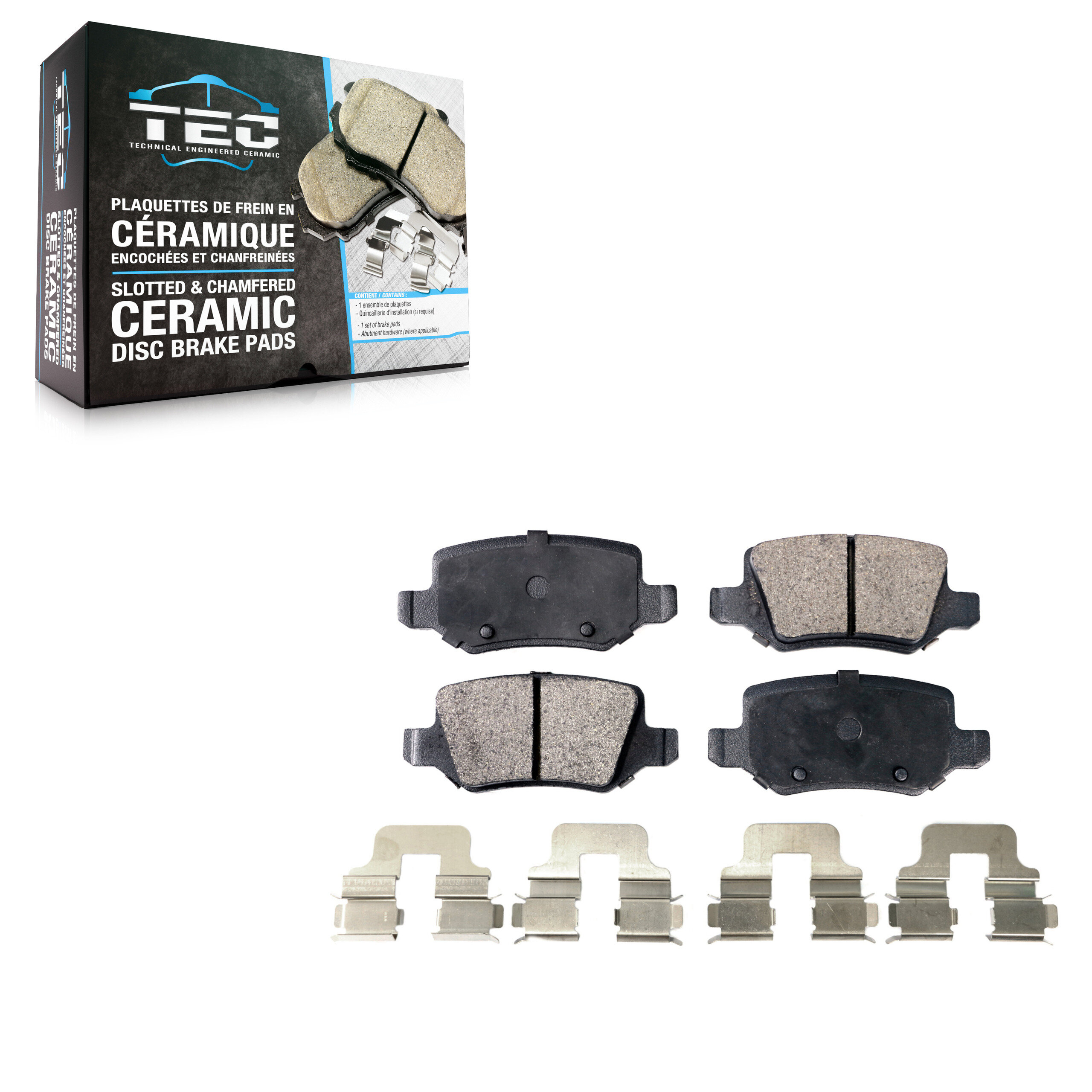 TEC - TEC-1358 - Rear Disc Brake Pad