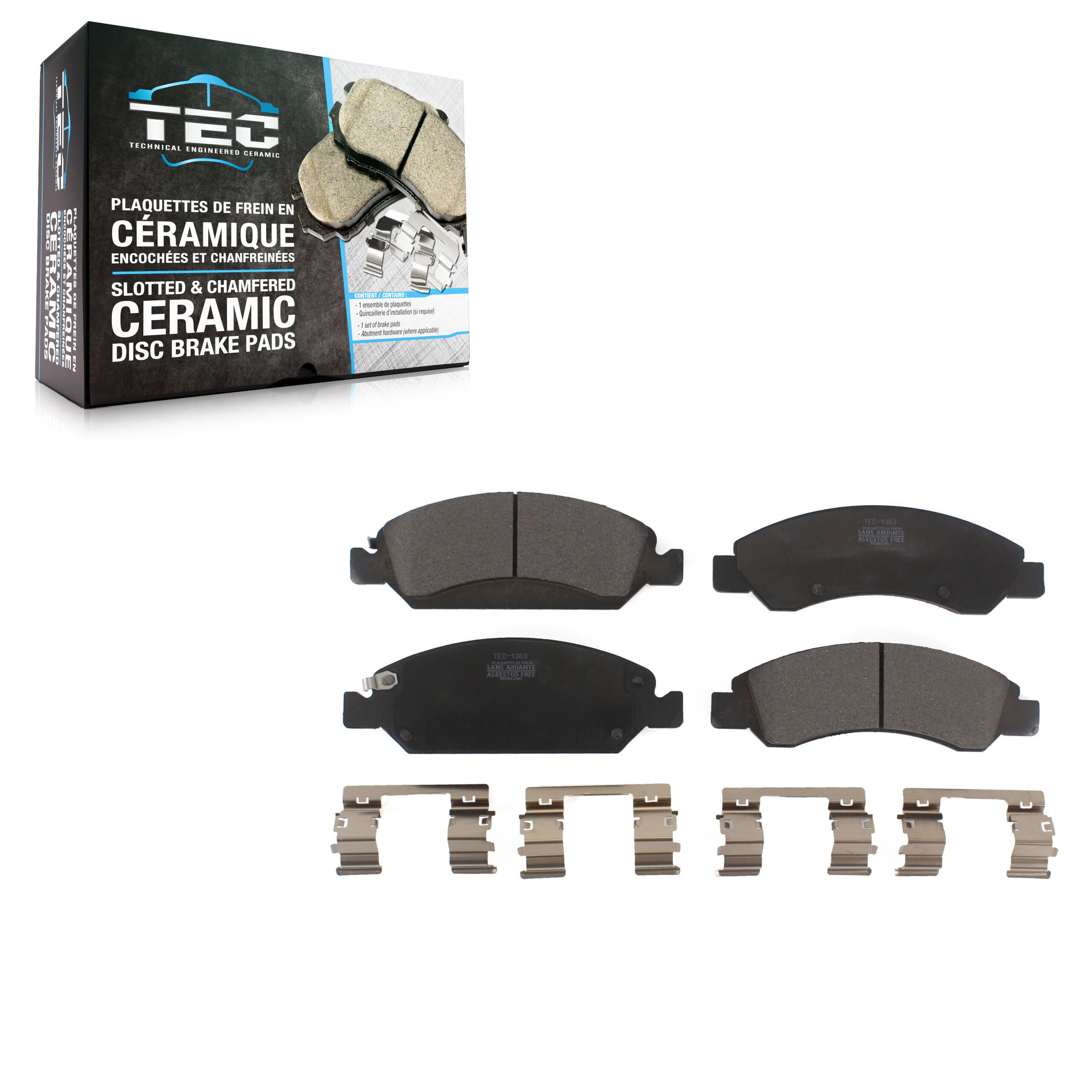 TEC - TEC-1363 - Front Disc Brake Pad