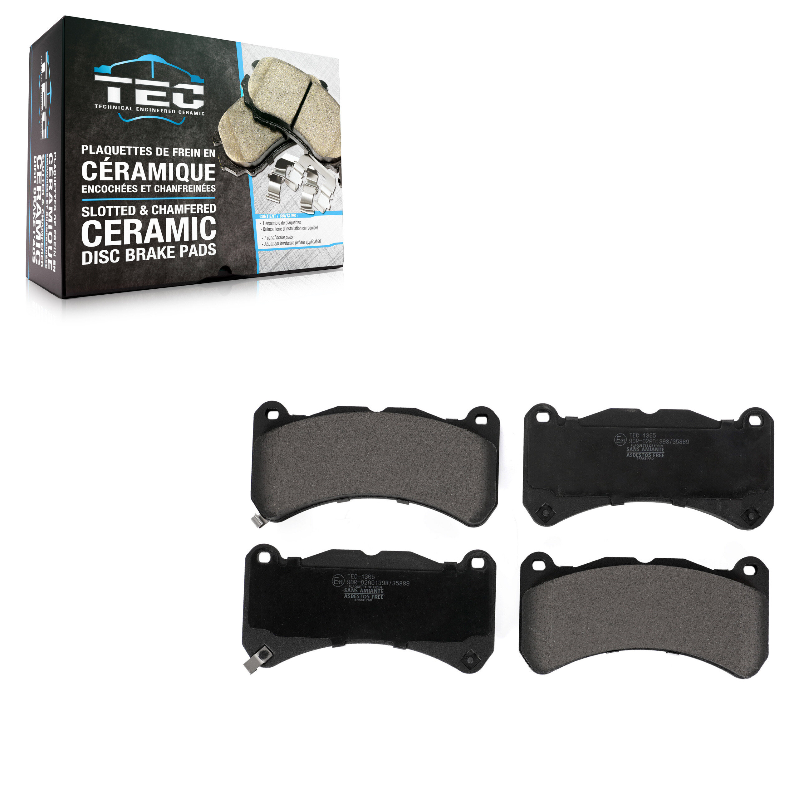 TEC - TEC-1365 - Front Disc Brake Pad