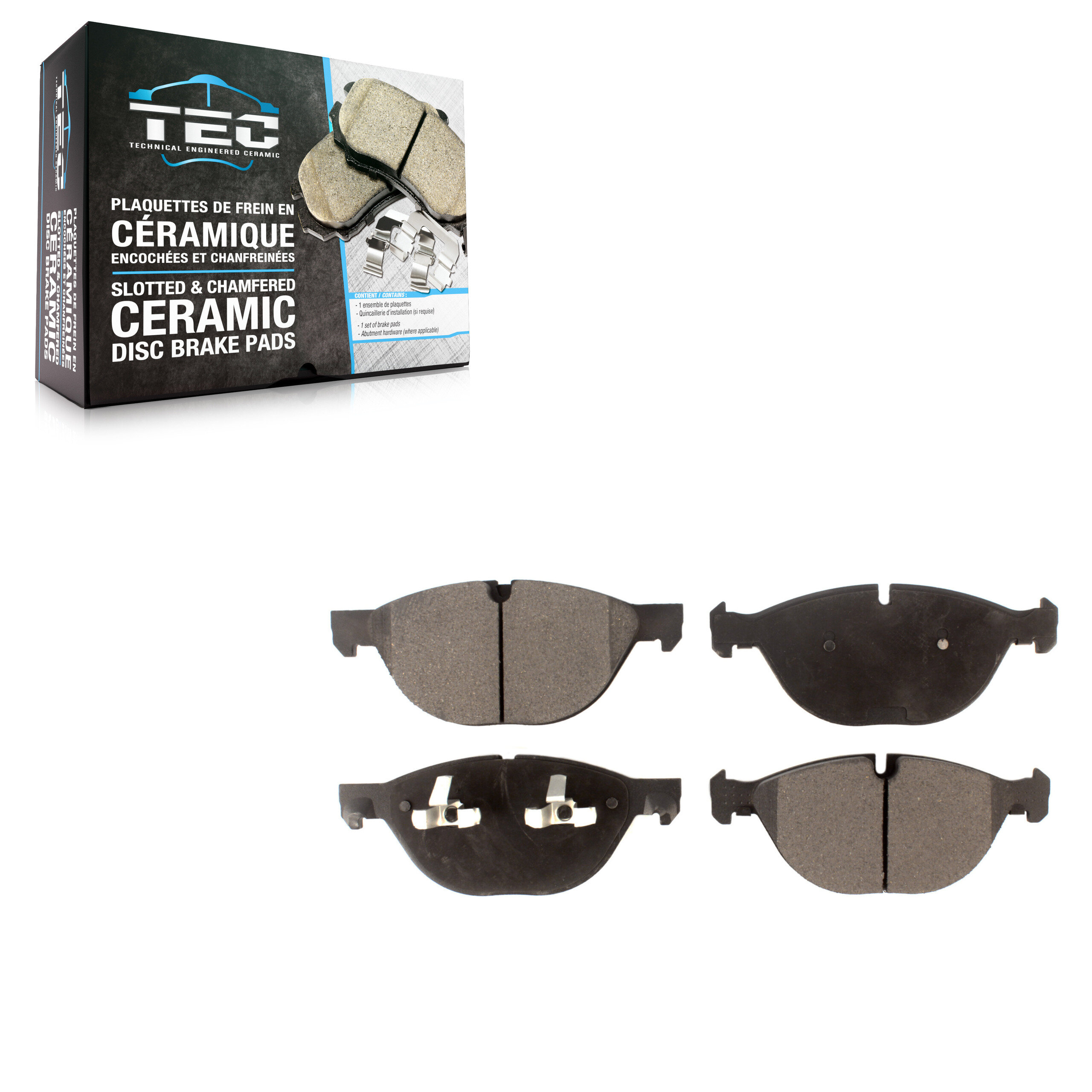TEC - TEC-1381 - Front Disc Brake Pad