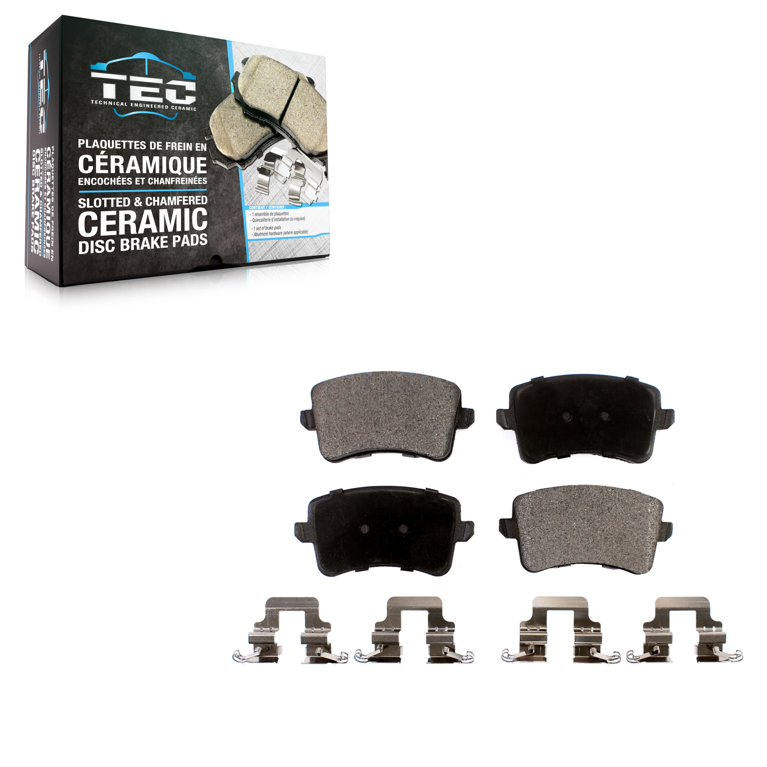 TEC - TEC-1386 - Rear Disc Brake Pad