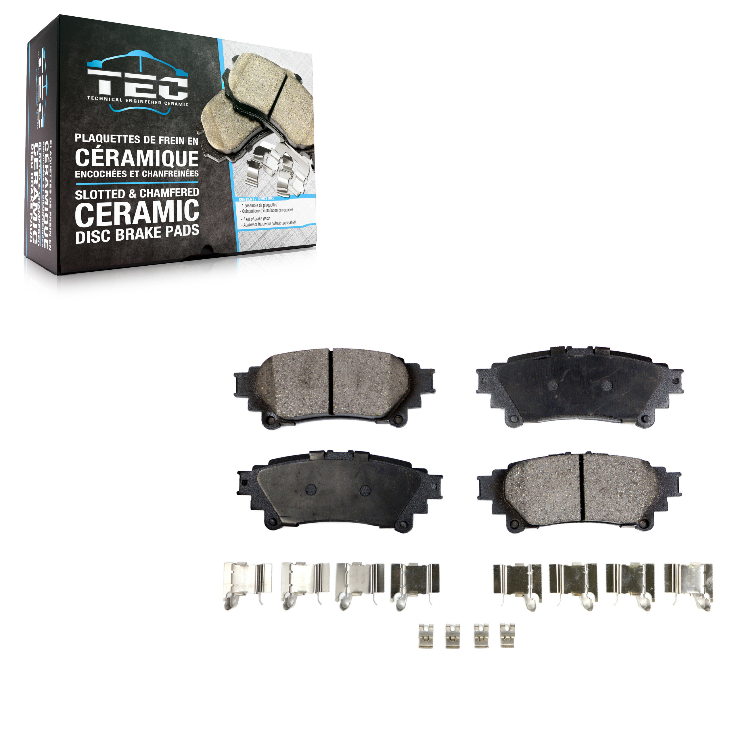 TEC - TEC-1391 - Rear Disc Brake Pad