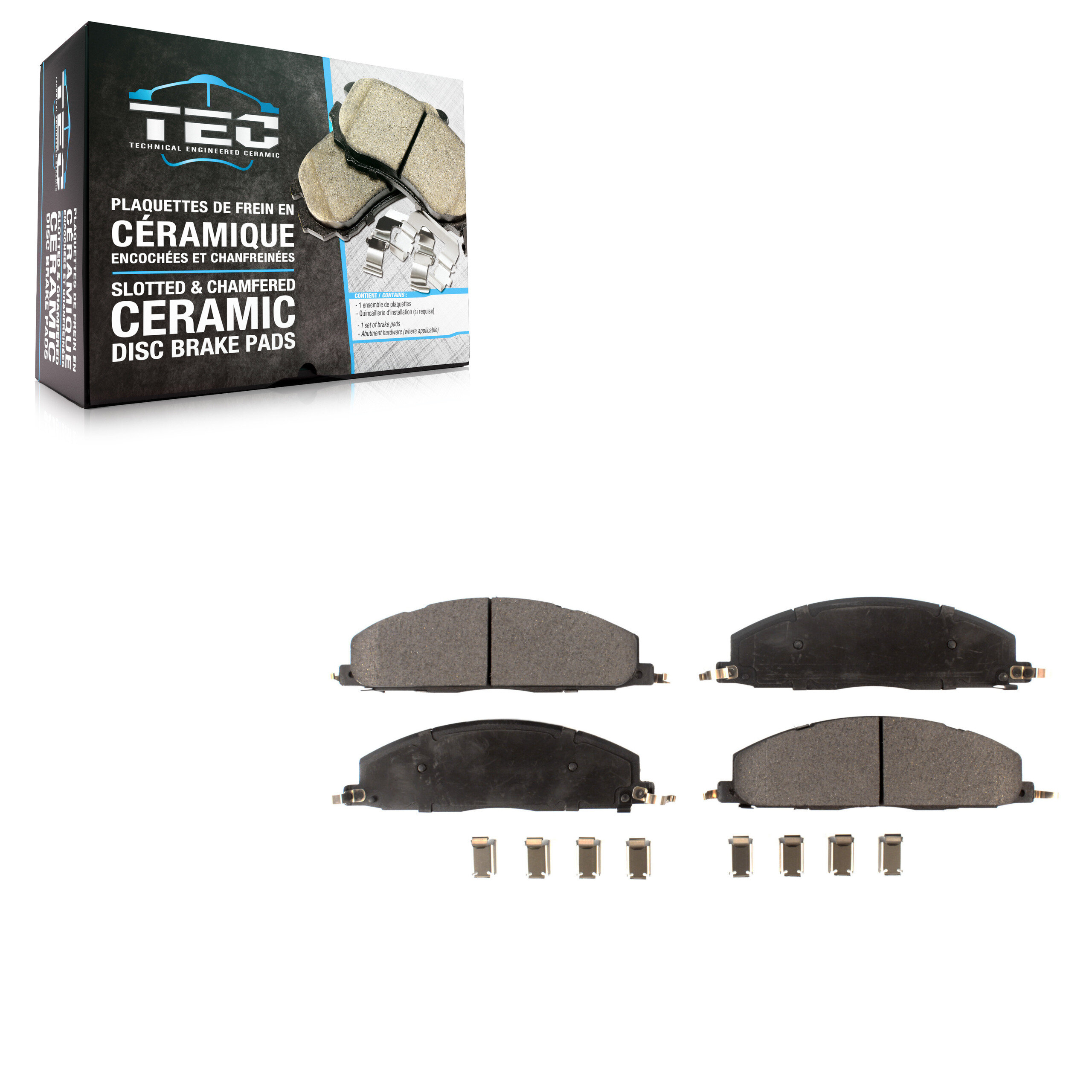 TEC - TEC-1400 - Rear Disc Brake Pad