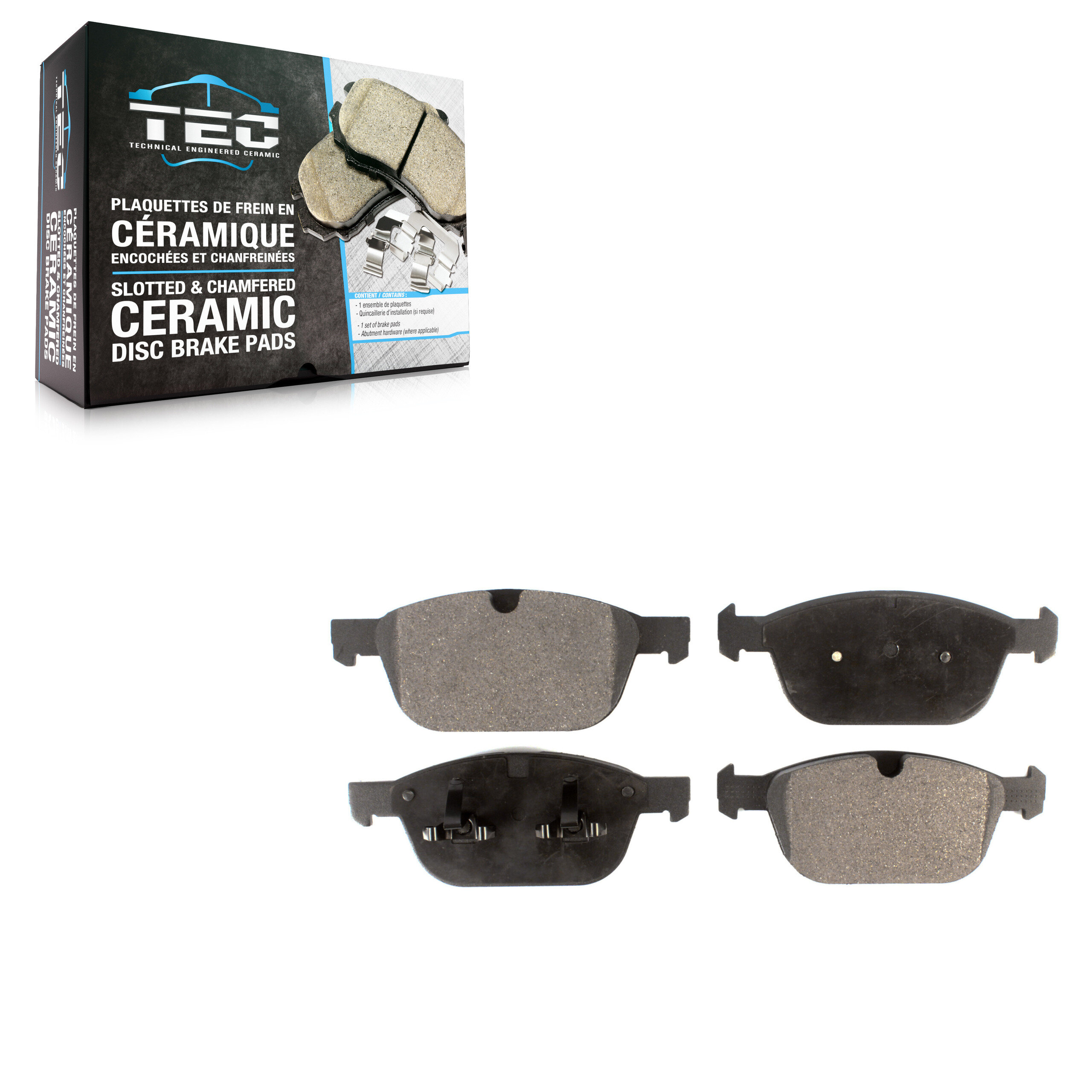 TEC - TEC-1412 - Front Disc Brake Pad