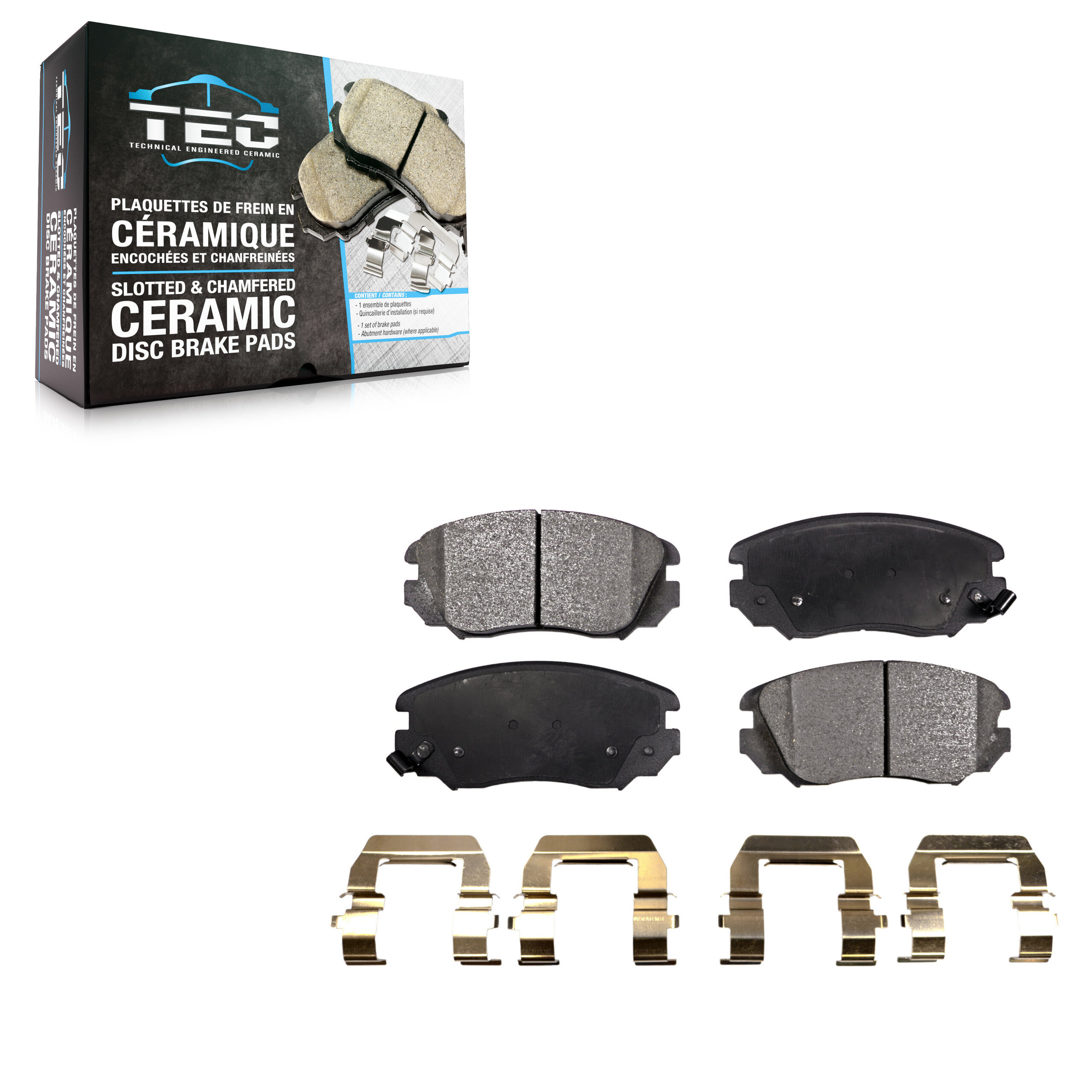 TEC - TEC-1421 - Front Disc Brake Pad