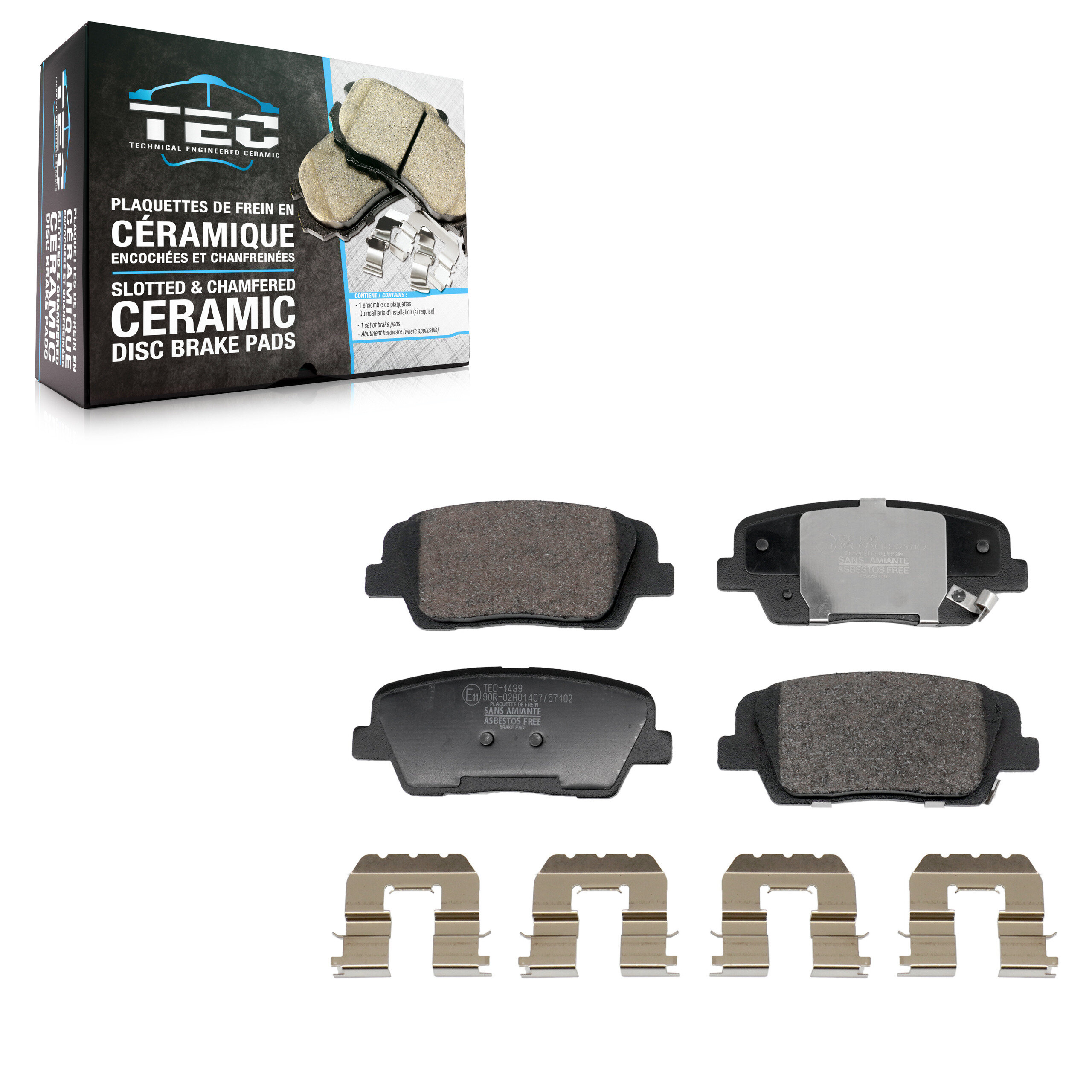 TEC - TEC-1439 - Rear Disc Brake Pad
