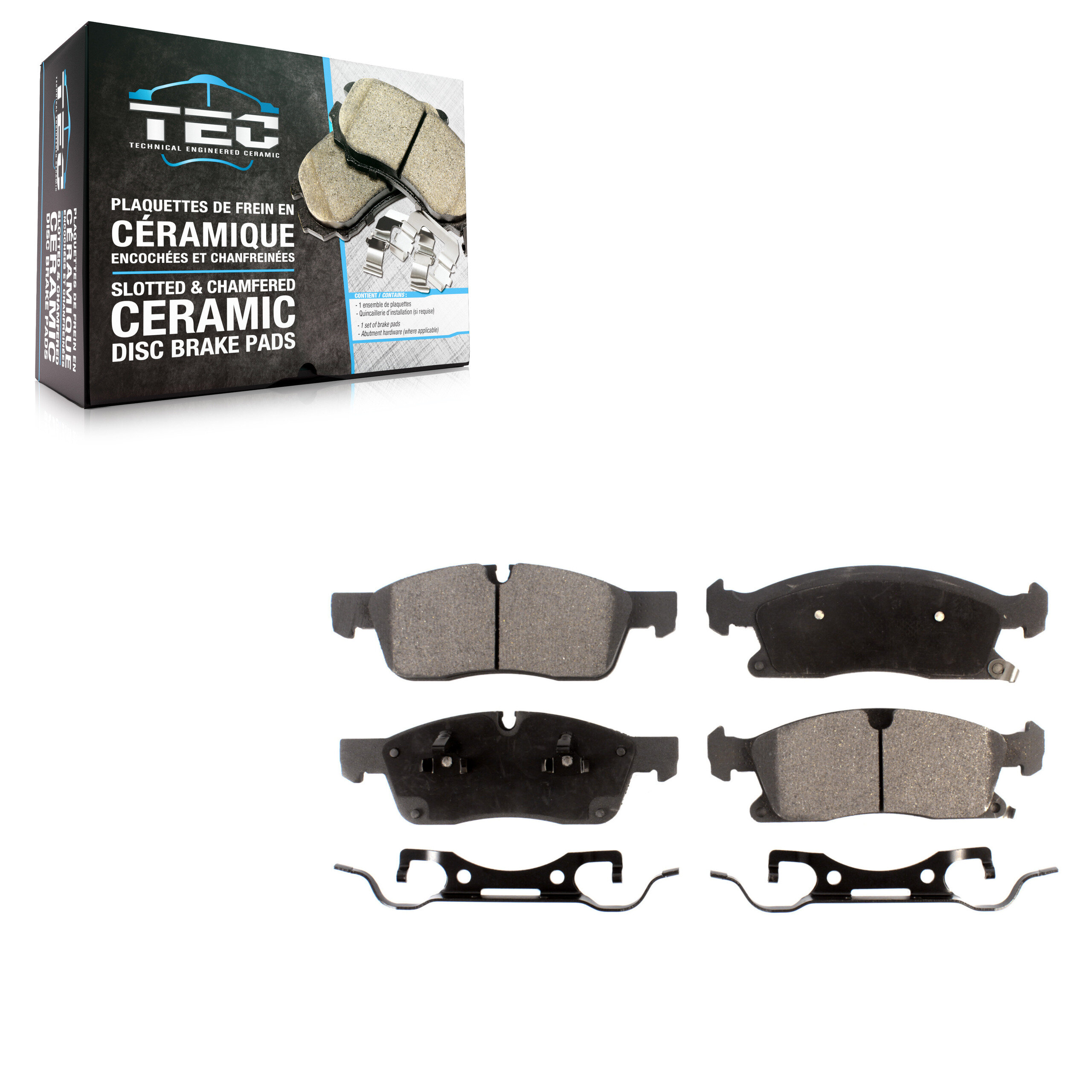 TEC - TEC-1455 - Front Disc Brake Pad